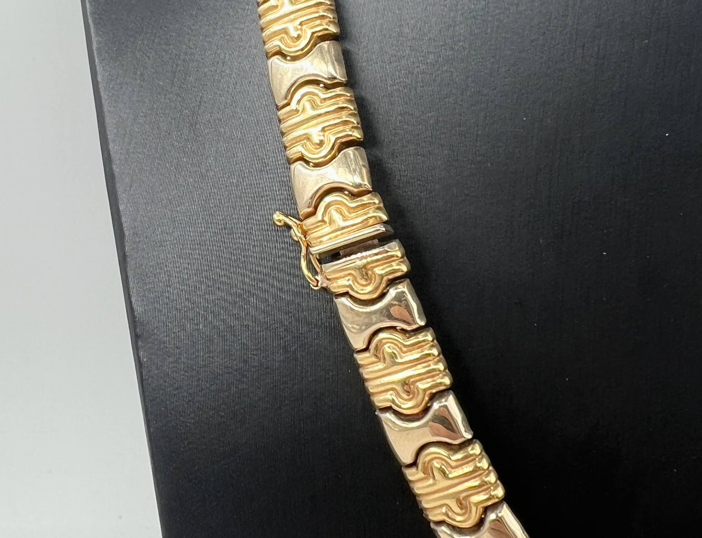 COLLANA ORO 18KT BICOLOR