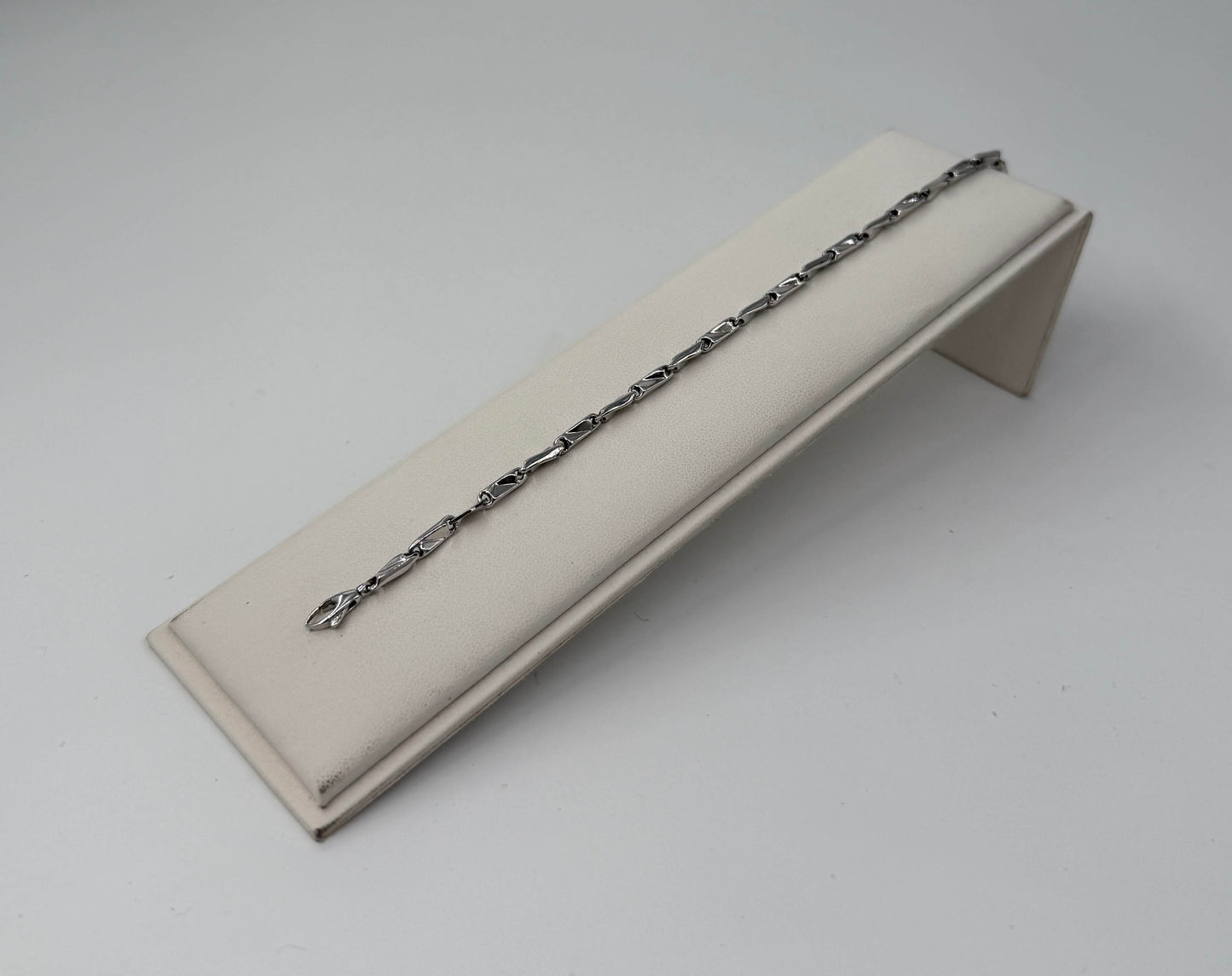 BRACCIALE 18 KT BIANCO