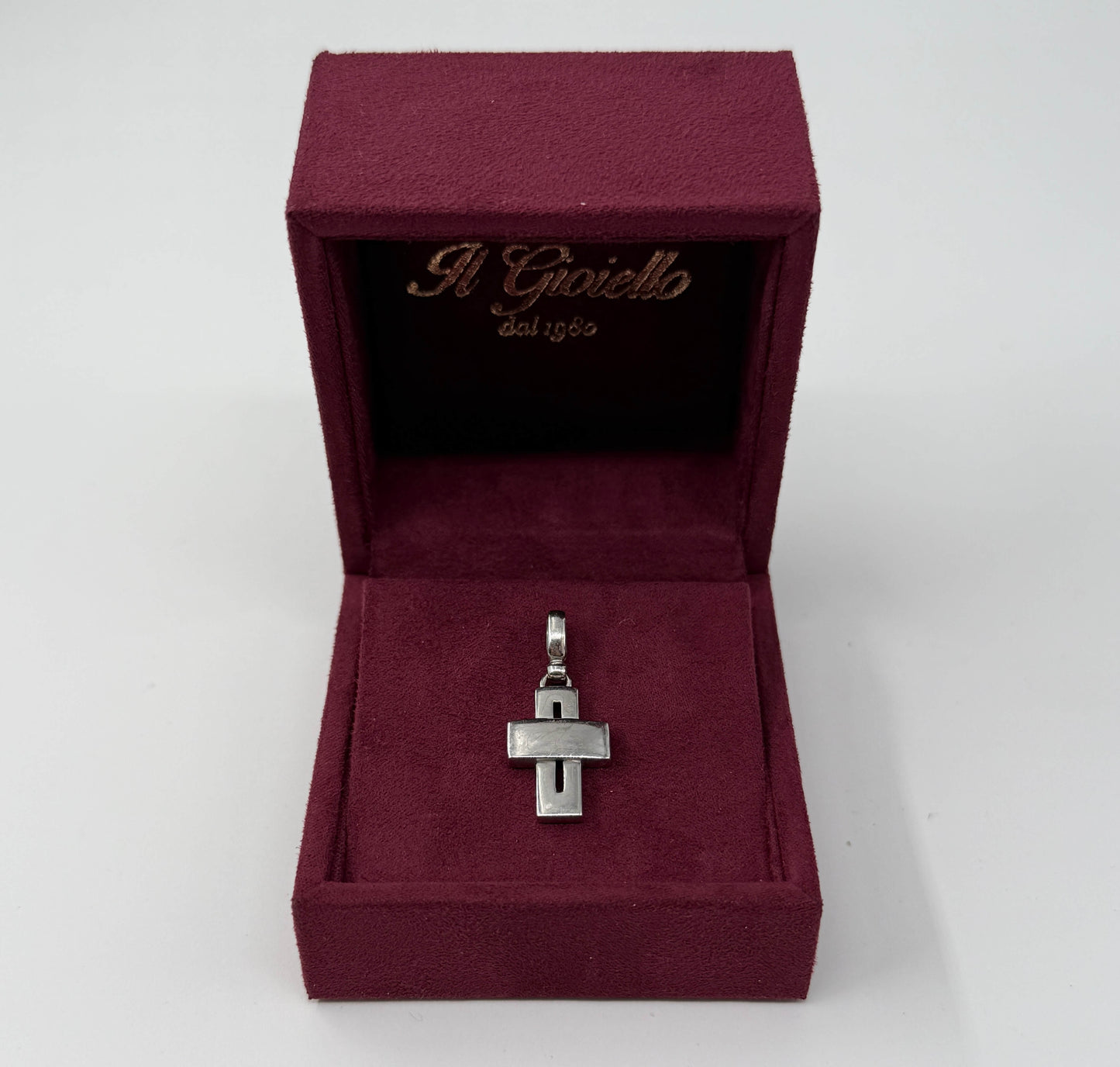 CIONDOLO ORO 18KT BIANCO