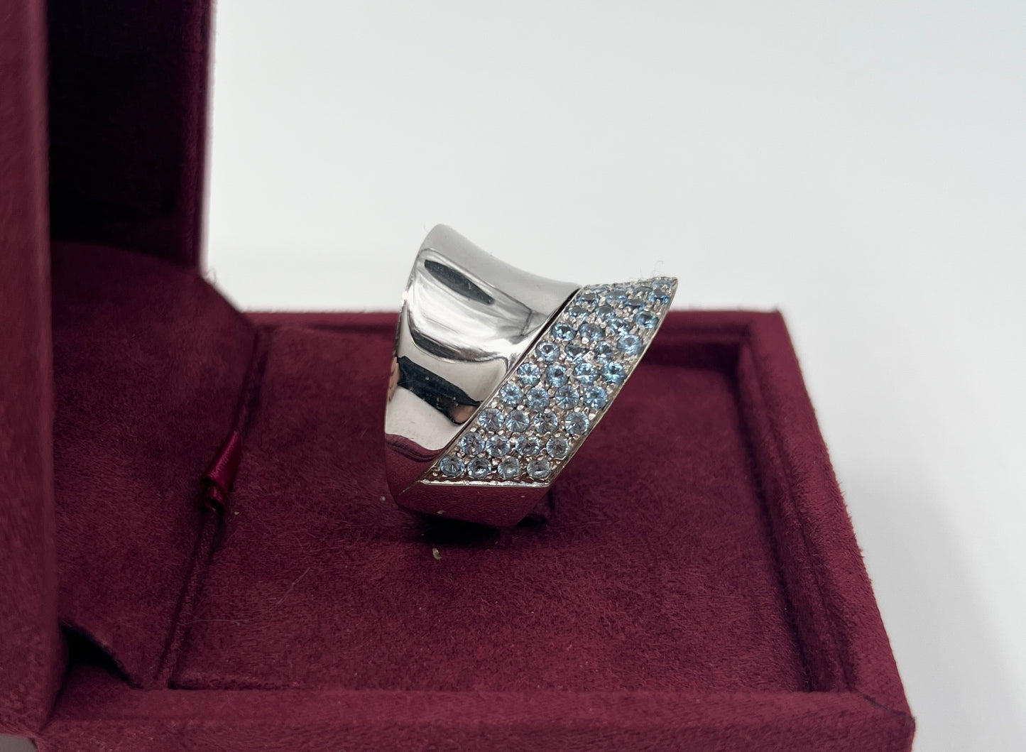 ANELLO IN ORO 18KT BIANCO