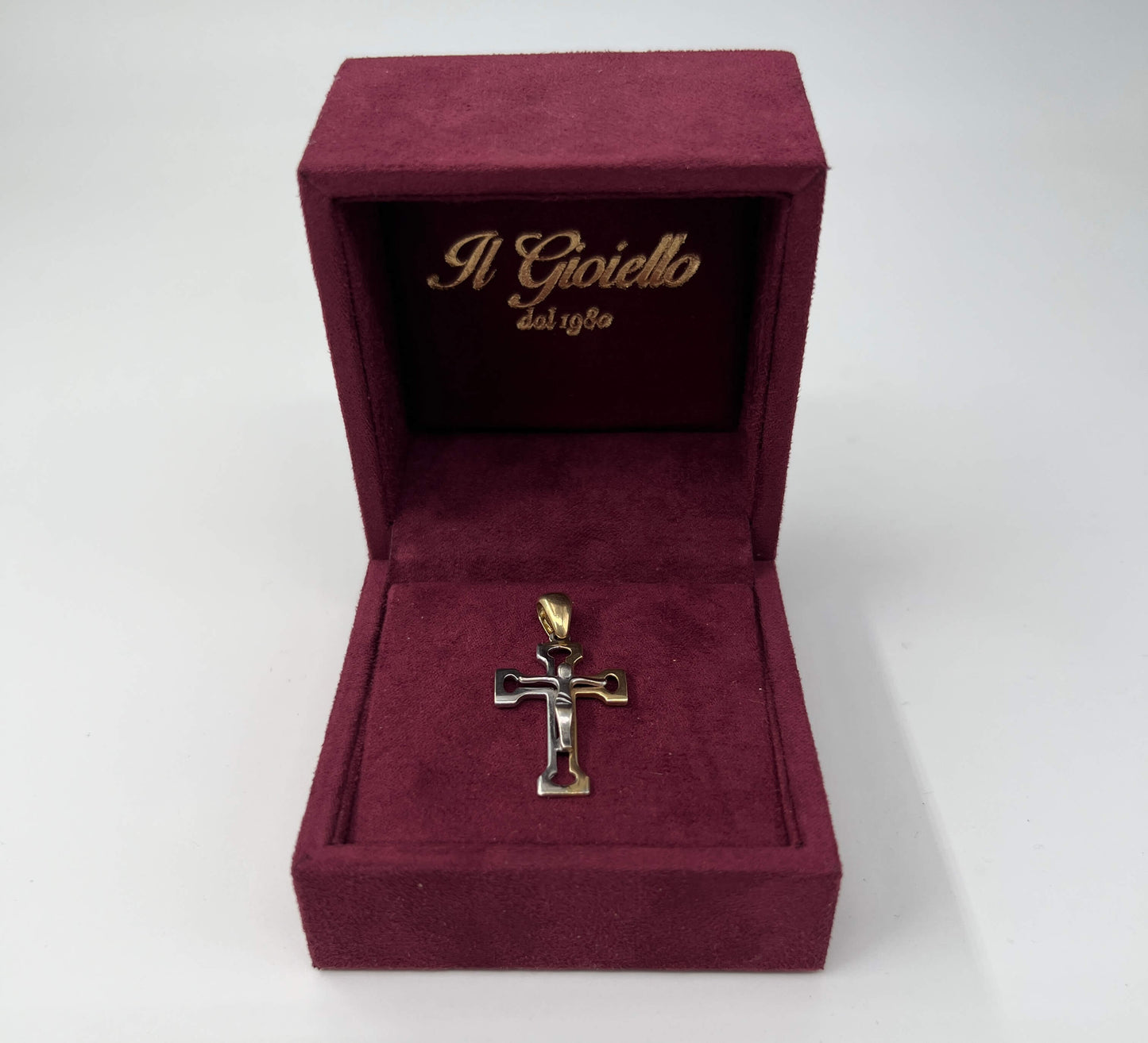 CIONDOLO ORO 18KT BICOLOR