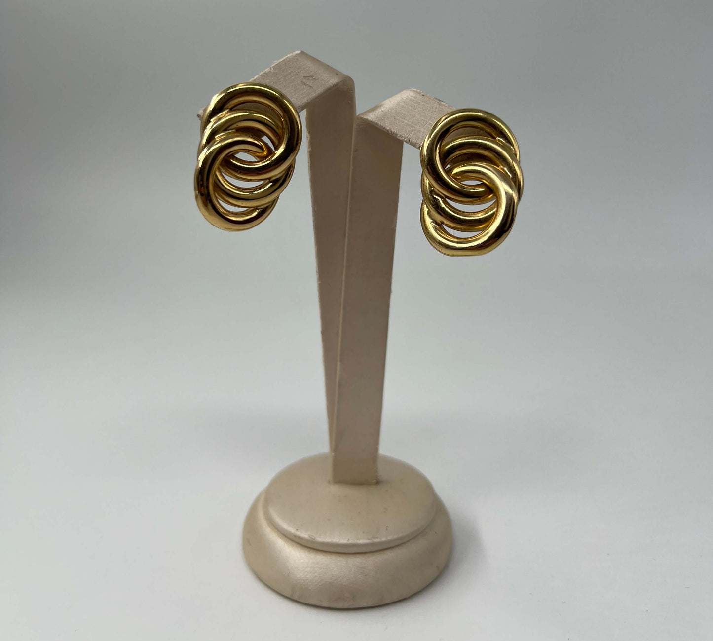 COPPIA DI ORECCHINI ORO 18KT GIALLO