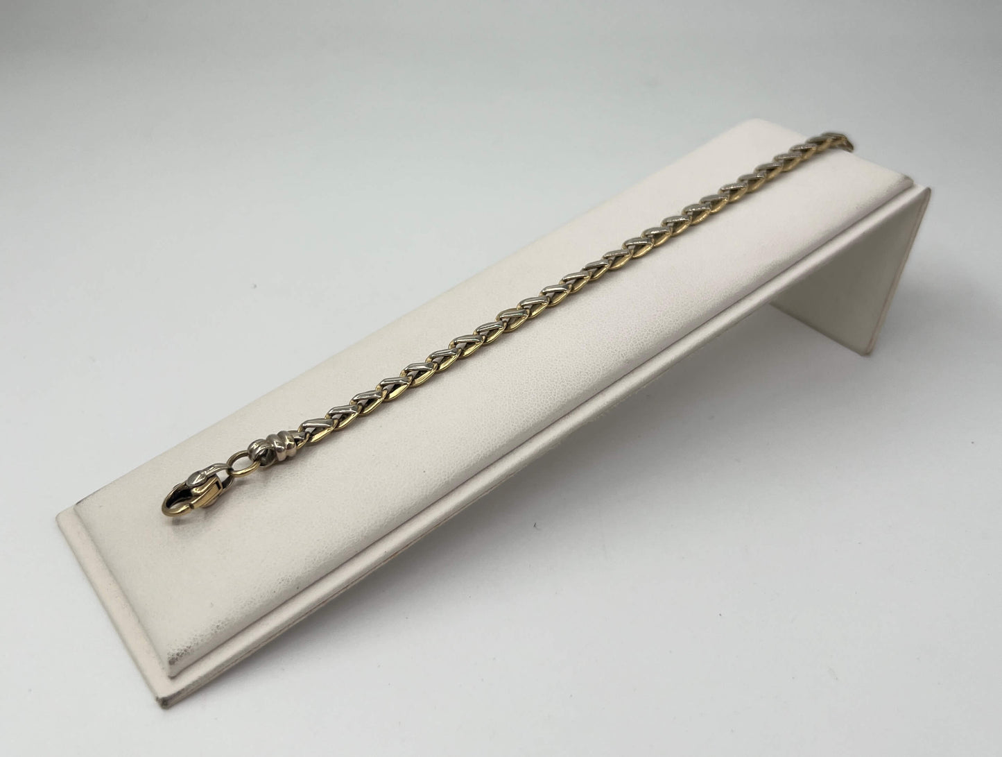 BRACCIALE 18 KT BICOLOR