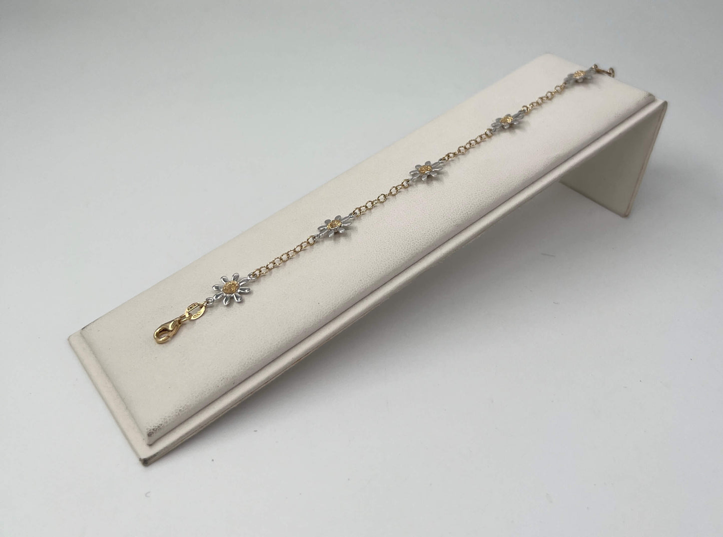 BRACCIALE 18 KT BICOLOR