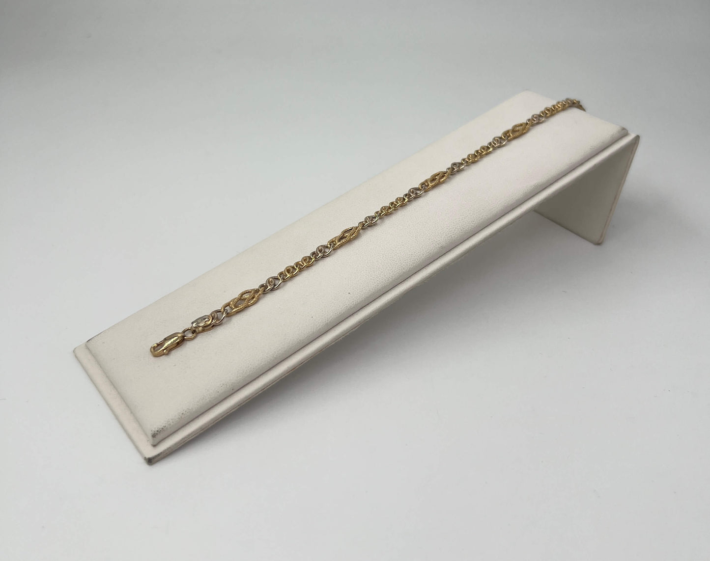 BRACCIALE 18 KT BICOLOR