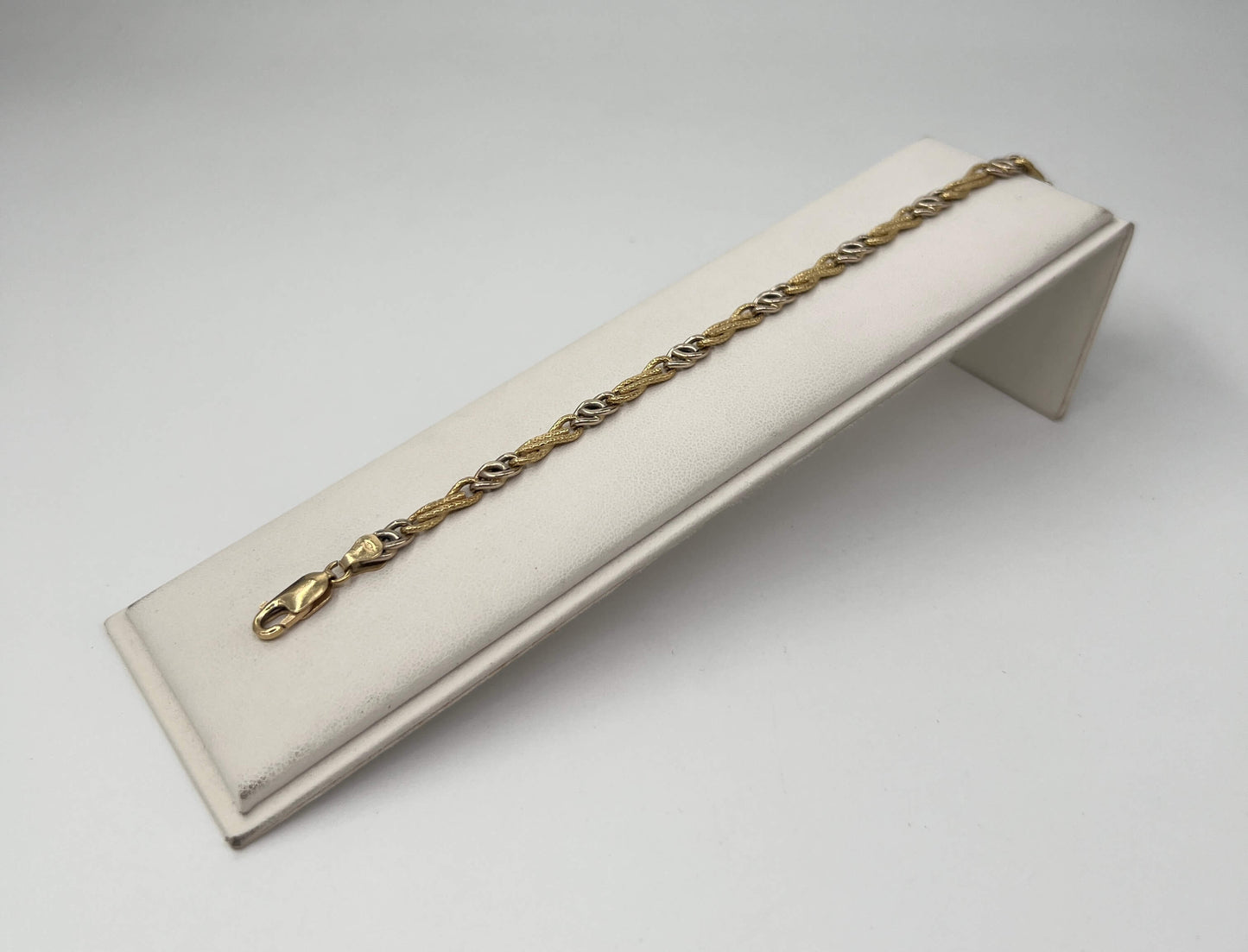 BRACCIALE 18 KT BICOLOR