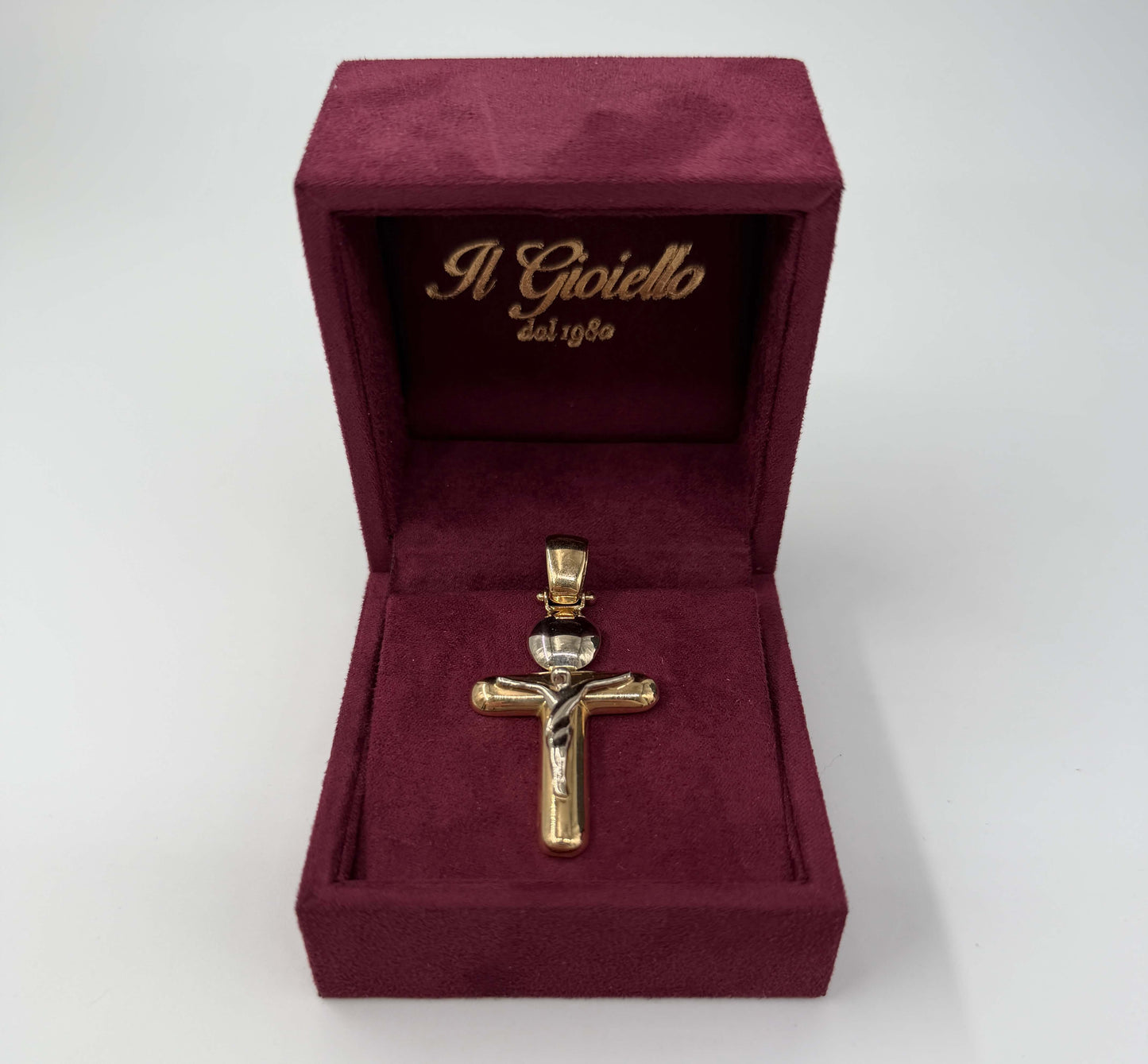 CIONDOLO ORO 18KT BICOLOR