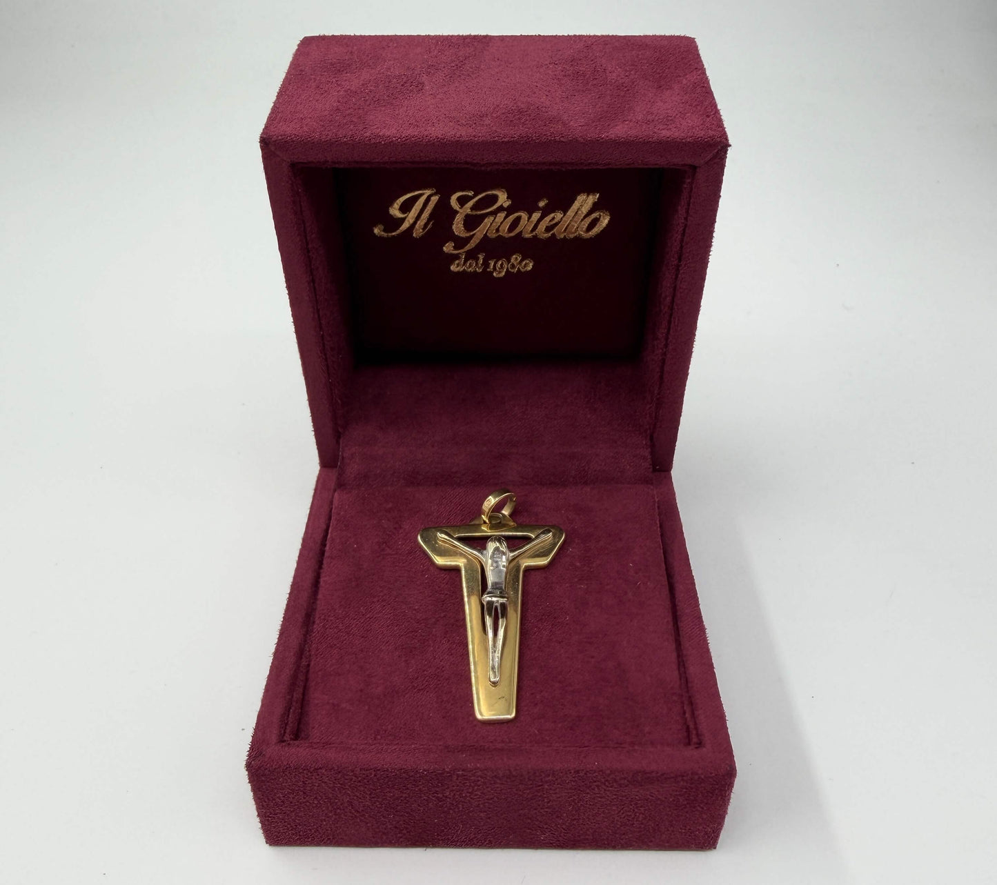 CIONDOLO ORO 18KT BICOLOR