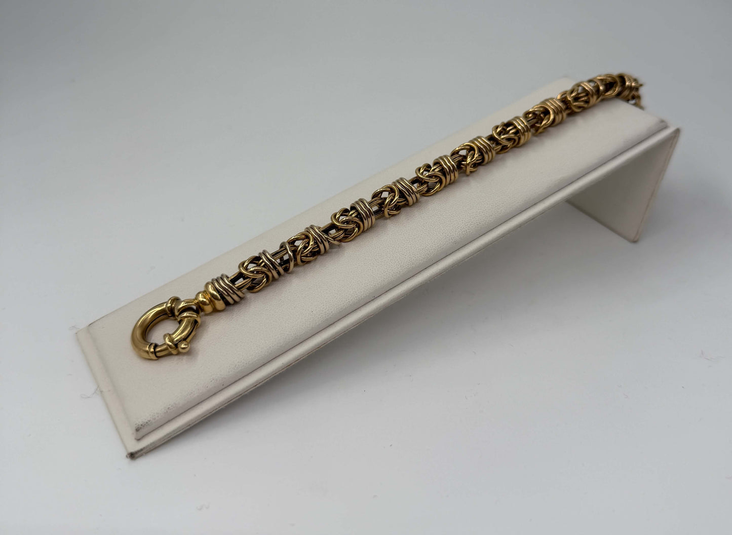 BRACCIALE 18 KT BICOLOR