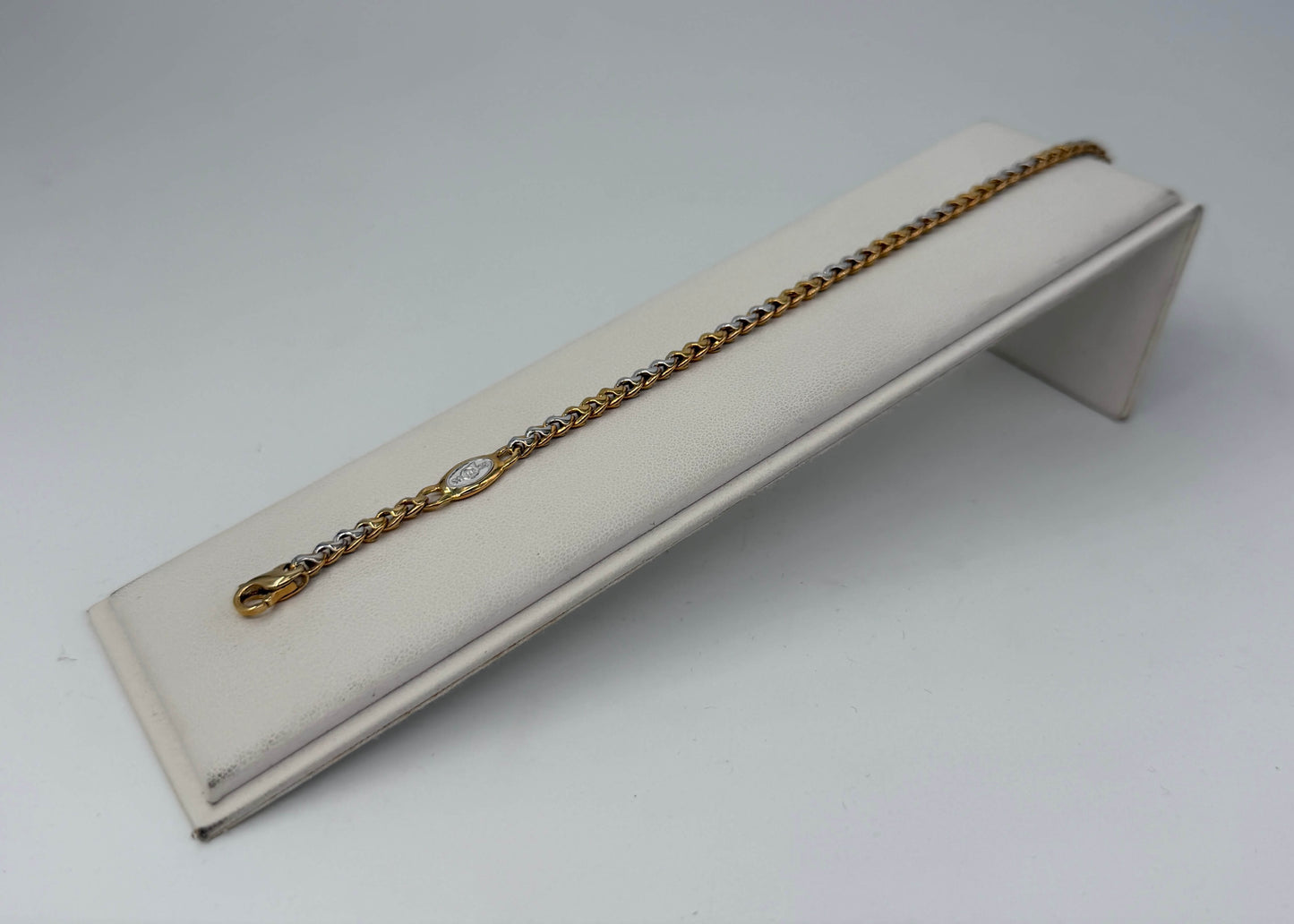 BRACCIALE 18 KT BICOLOR