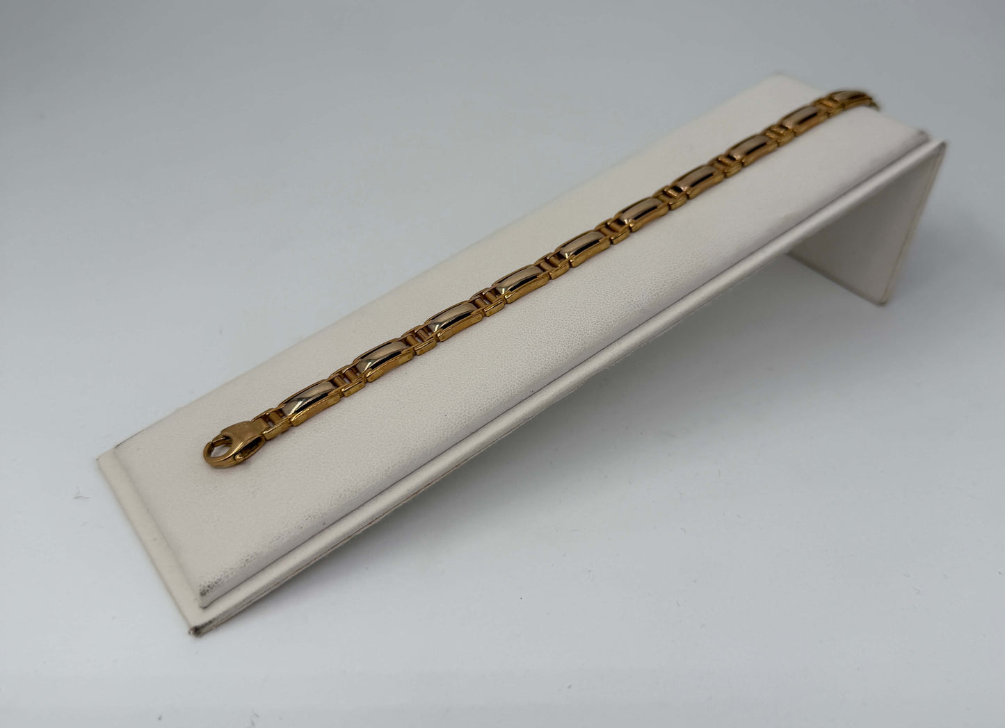 BRACCIALE 18 KT BICOLOR