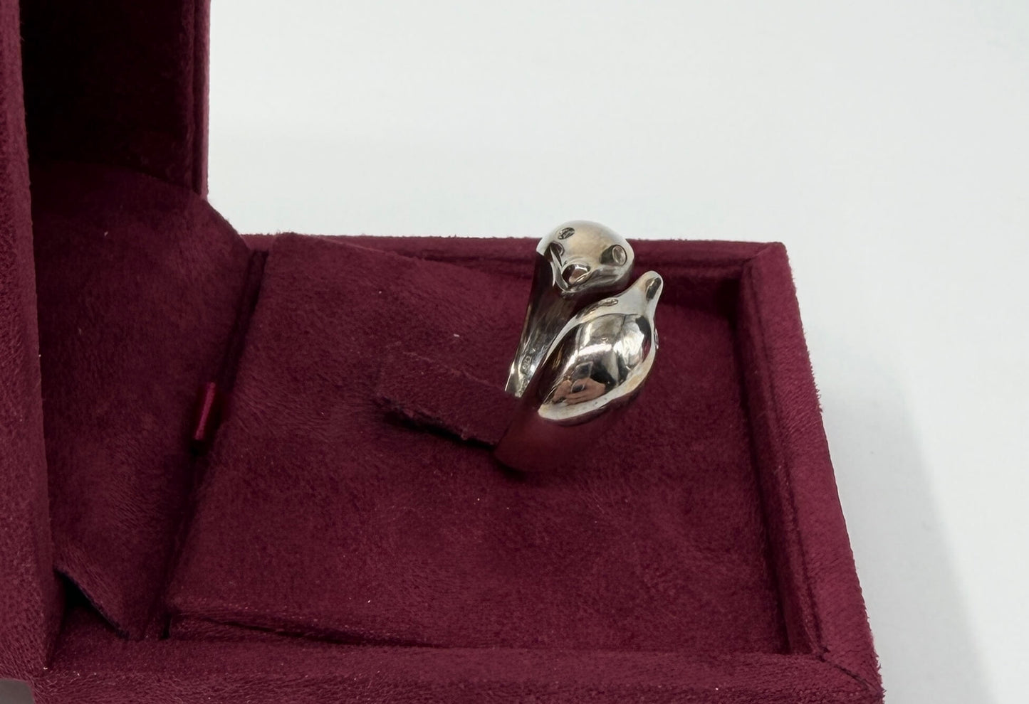 ANELLO IN ORO 18KT BIANCO CON DIAMANTI