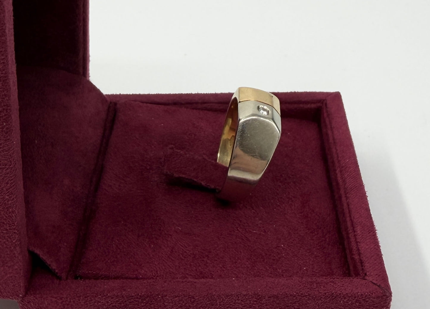 ANELLO IN ORO 18KT BICOLOR