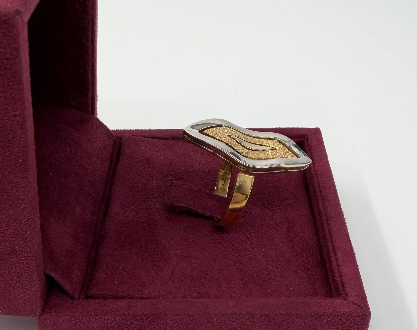 ANELLO IN ORO 18KT BICOLOR