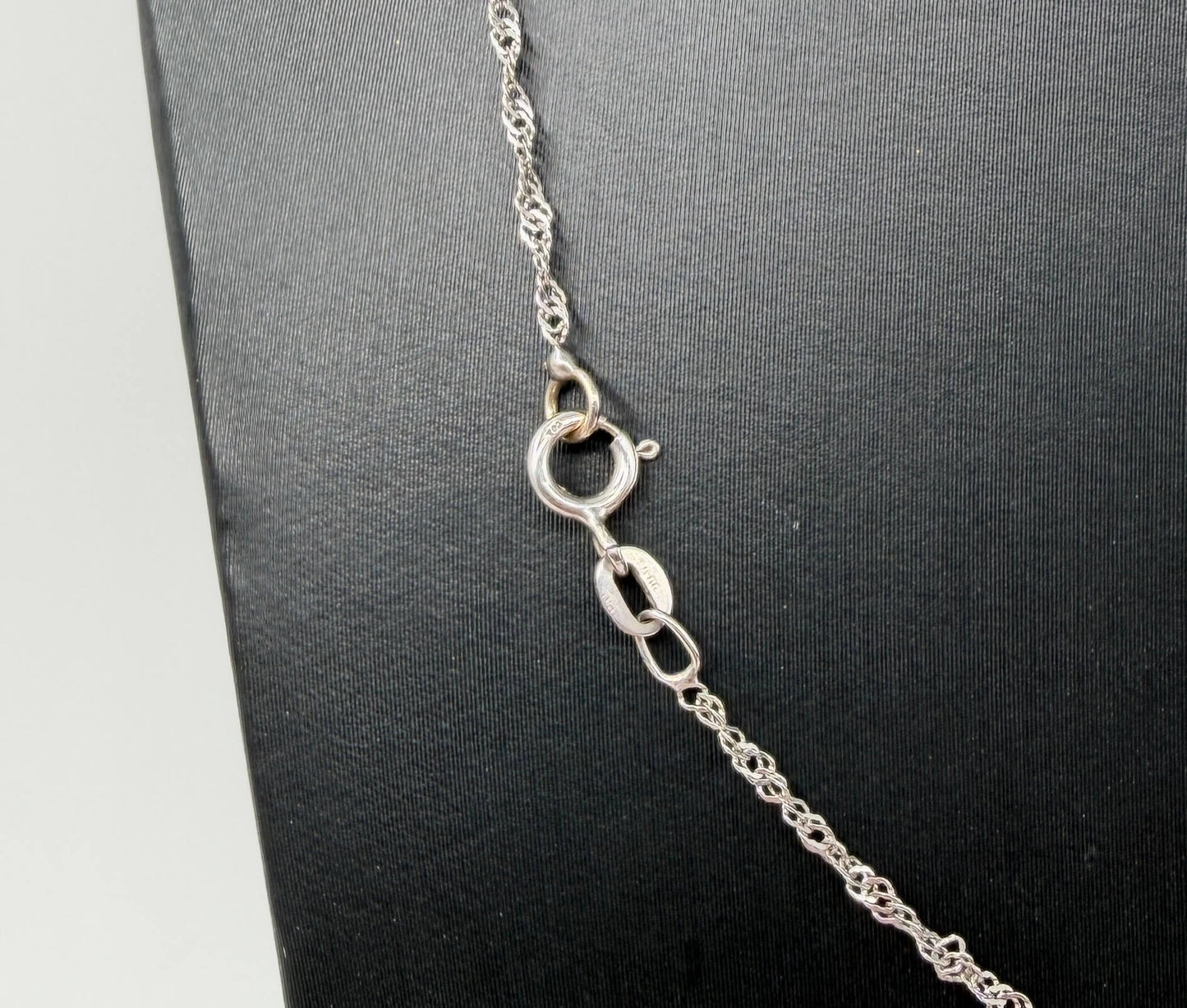 COLLANA ORO 18KT BIANCO