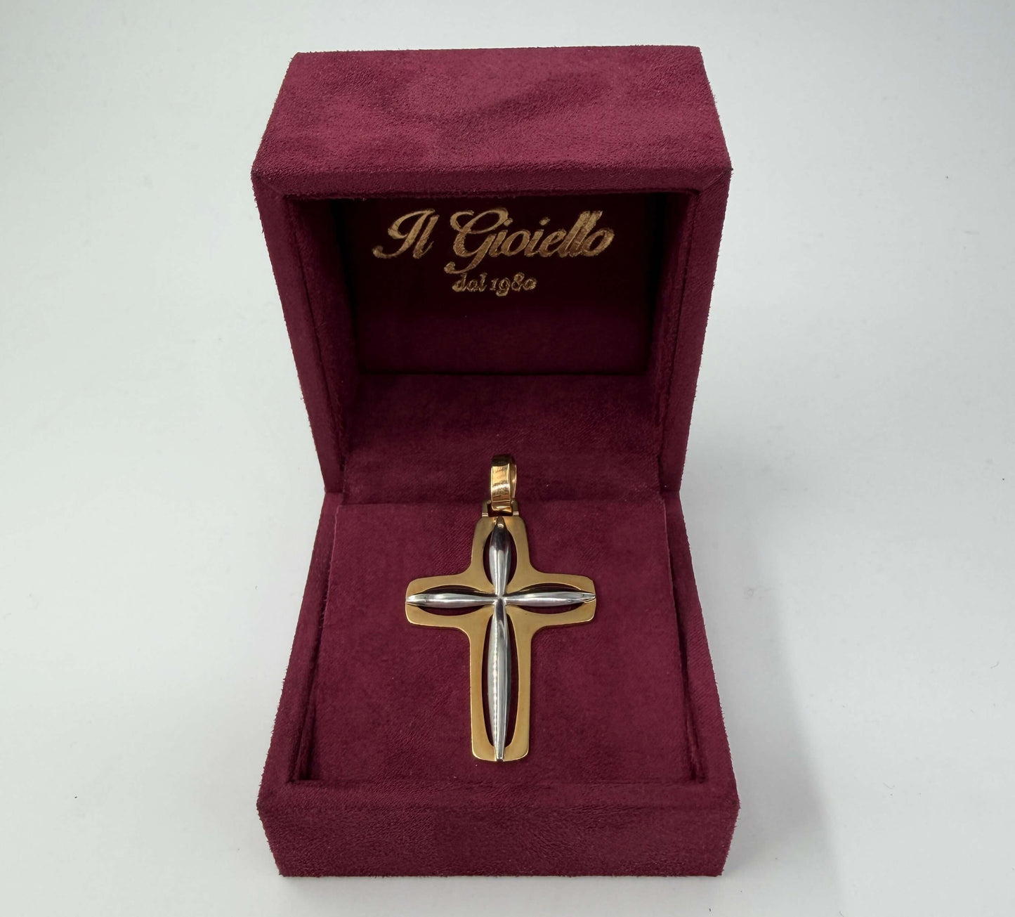 CIONDOLO ORO 18KT BICOLOR