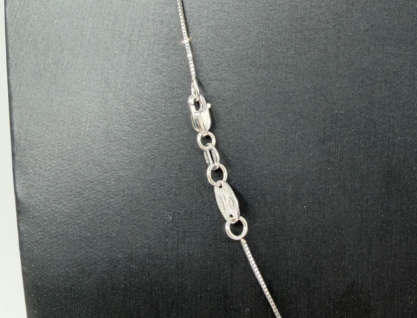 COLLANA ORO 18KT BIANCA CON DIAMANTI
