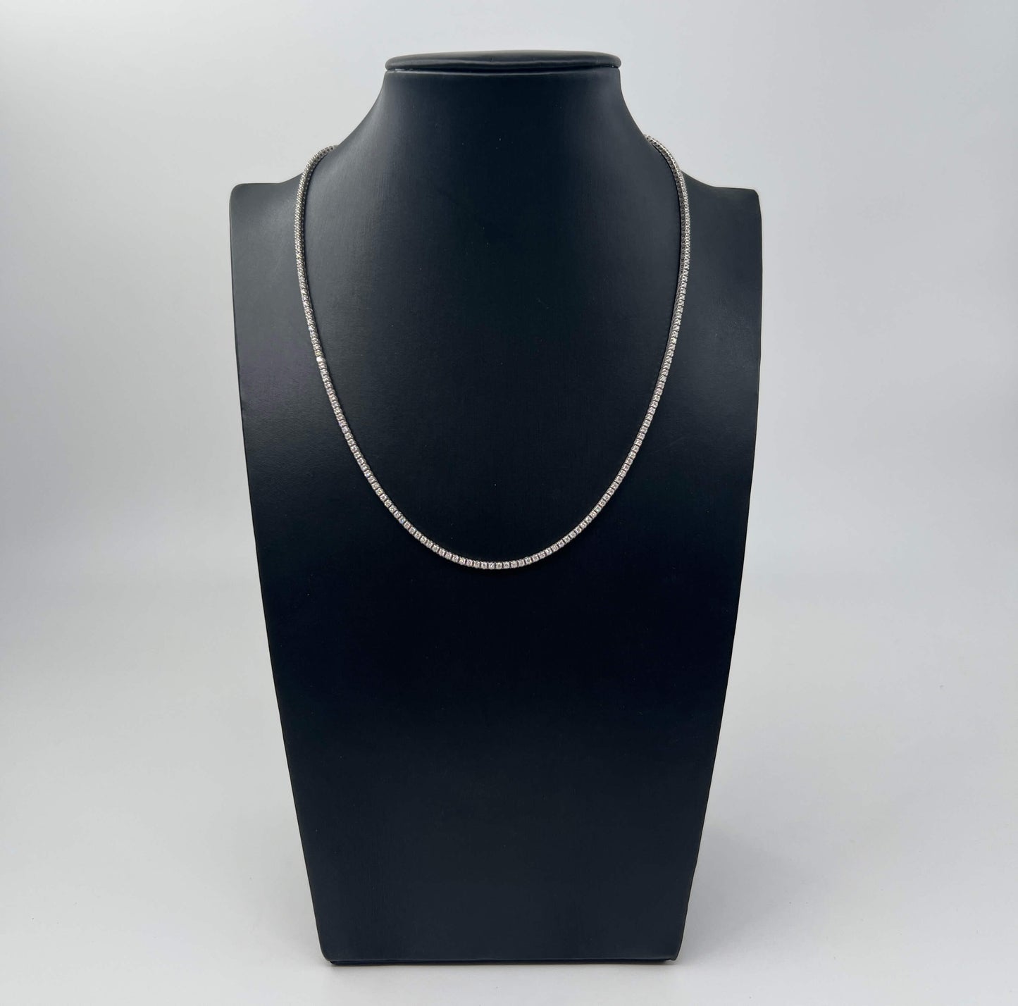 COLLANA TENNIS ORO 18KT E DIAMANTI