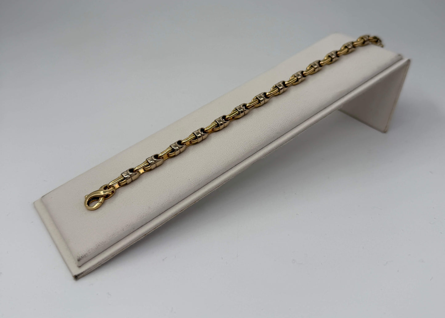 BRACCIALE 18 KT BICOLOR