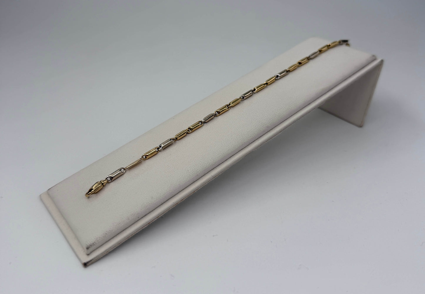 BRACCIALE 18 KT BICOLOR