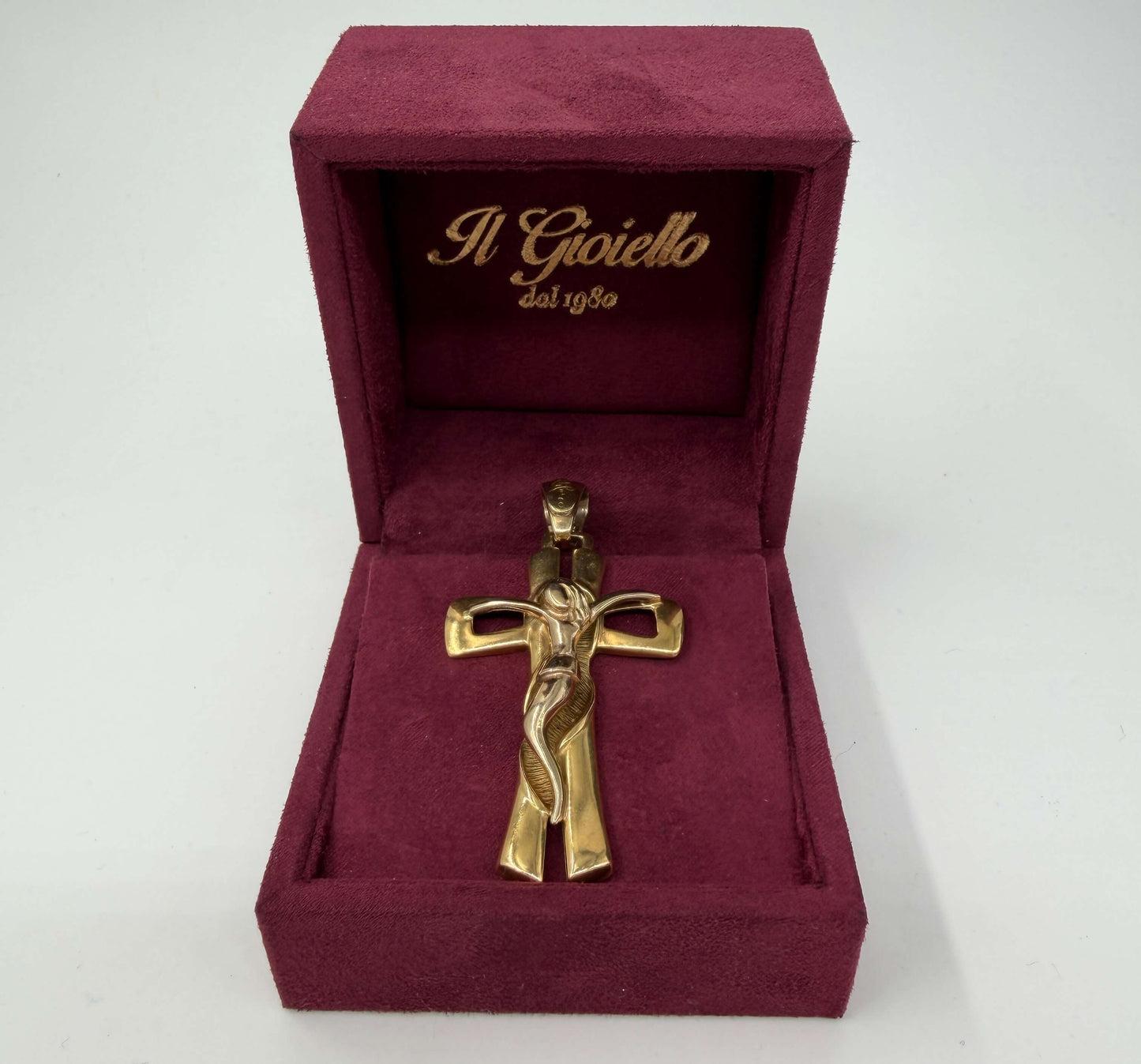 CIONDOLO ORO 18KT BICOLOR