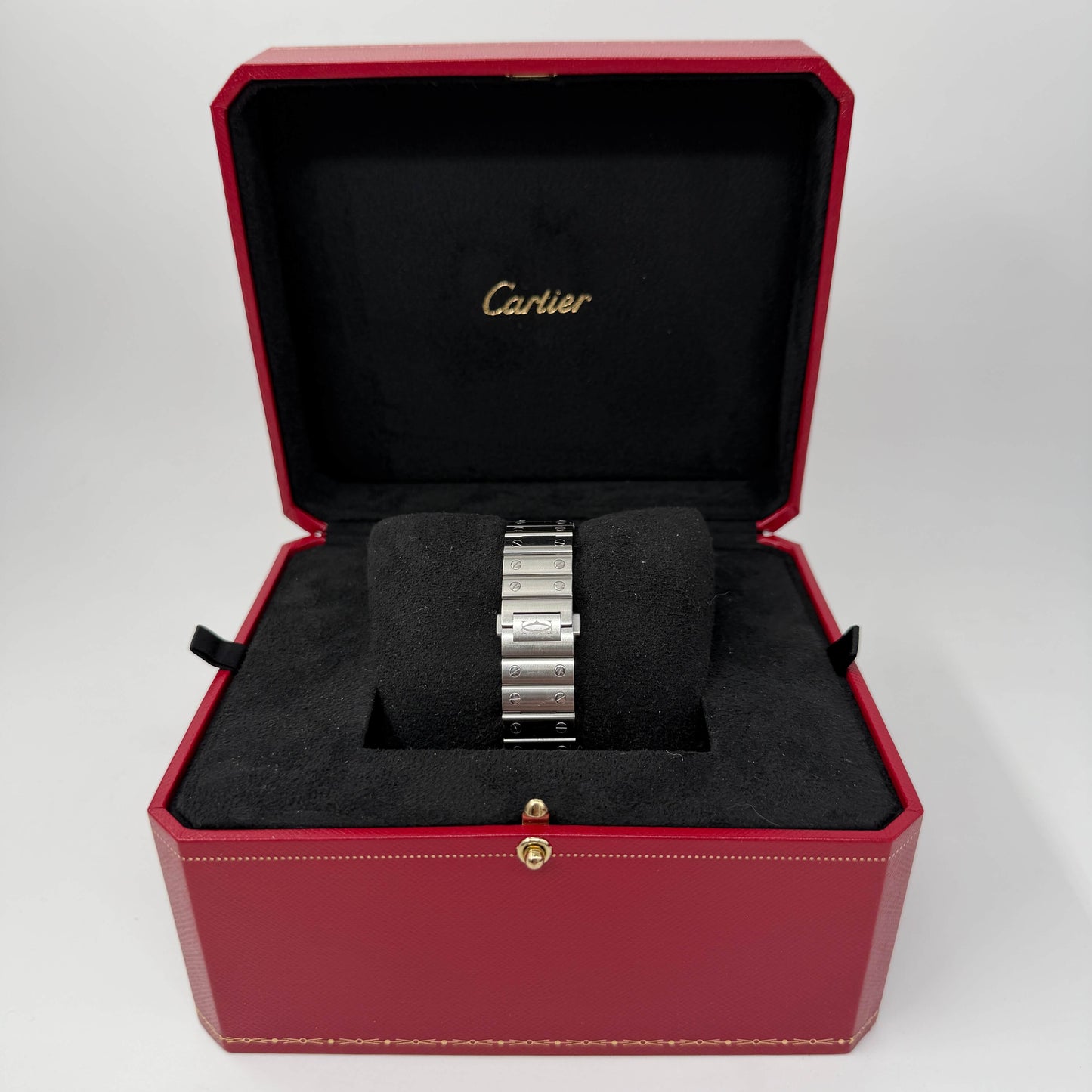 CARTIER SANTOS QUADRANTE VERDE - MISURA MEDIA