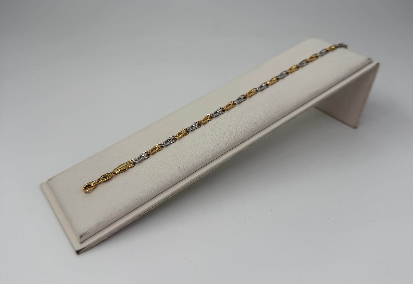 BRACCIALE 18 KT BICOLOR
