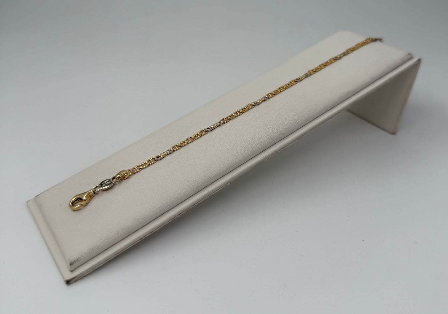 BRACCIALE 18 KT BICOLOR