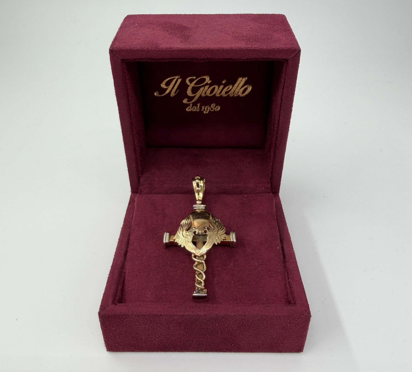 CIONDOLO ORO 18KT BICOLOR