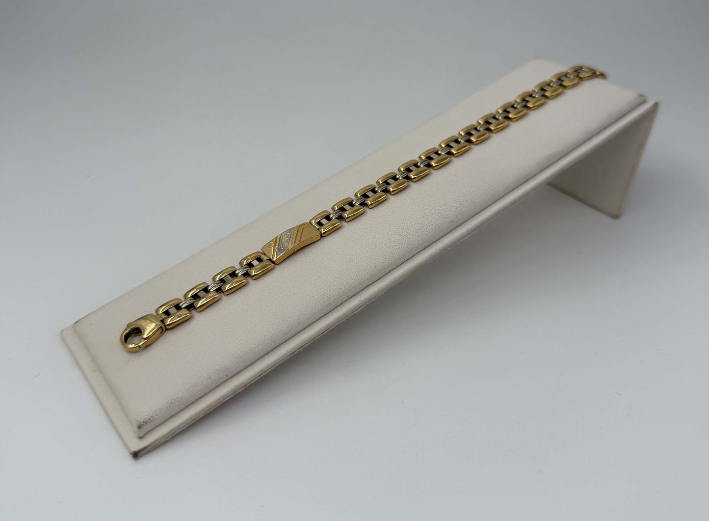 BRACCIALE 18 KT BICOLOR