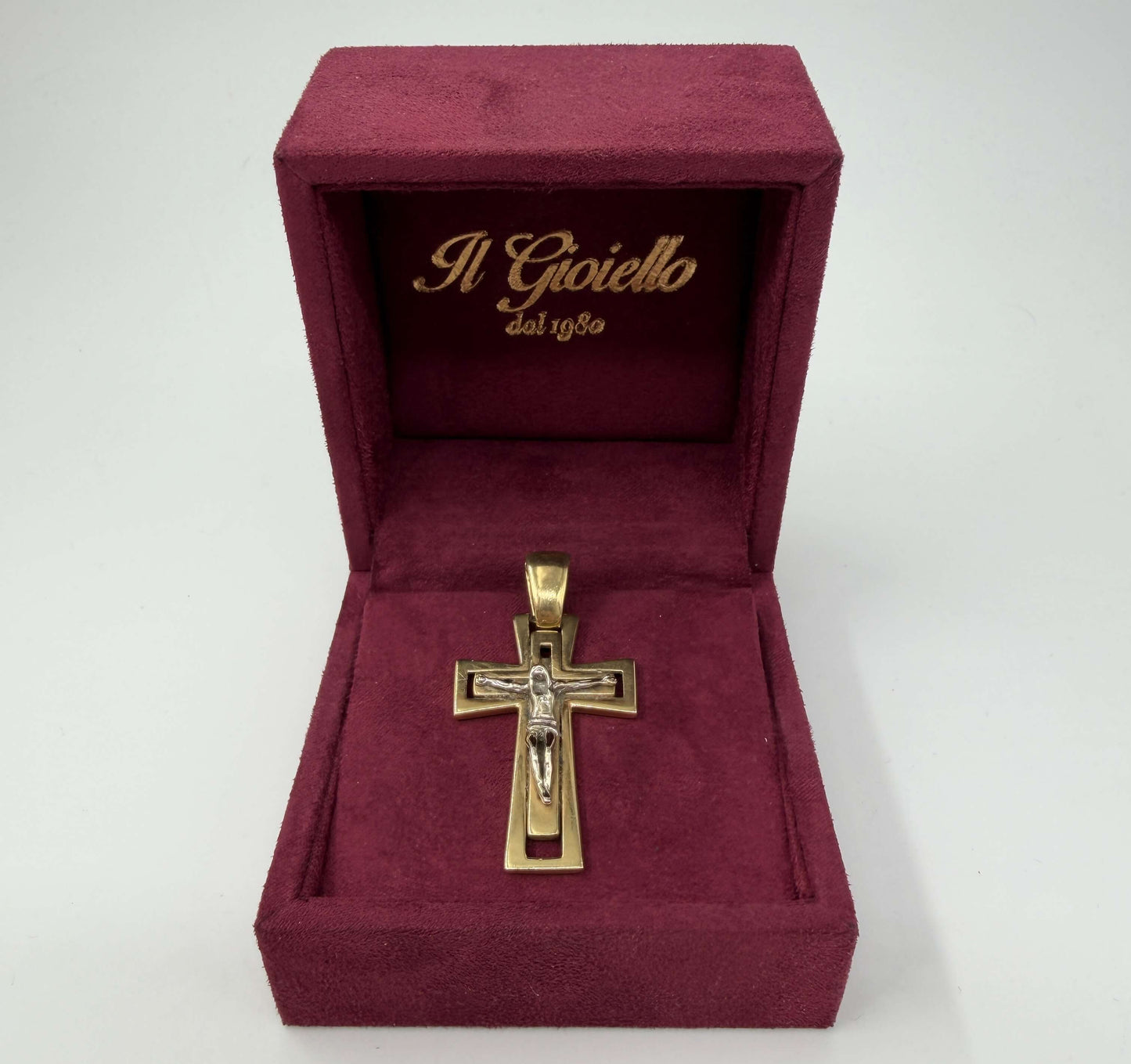 CIONDOLO ORO 18KT BICOLOR