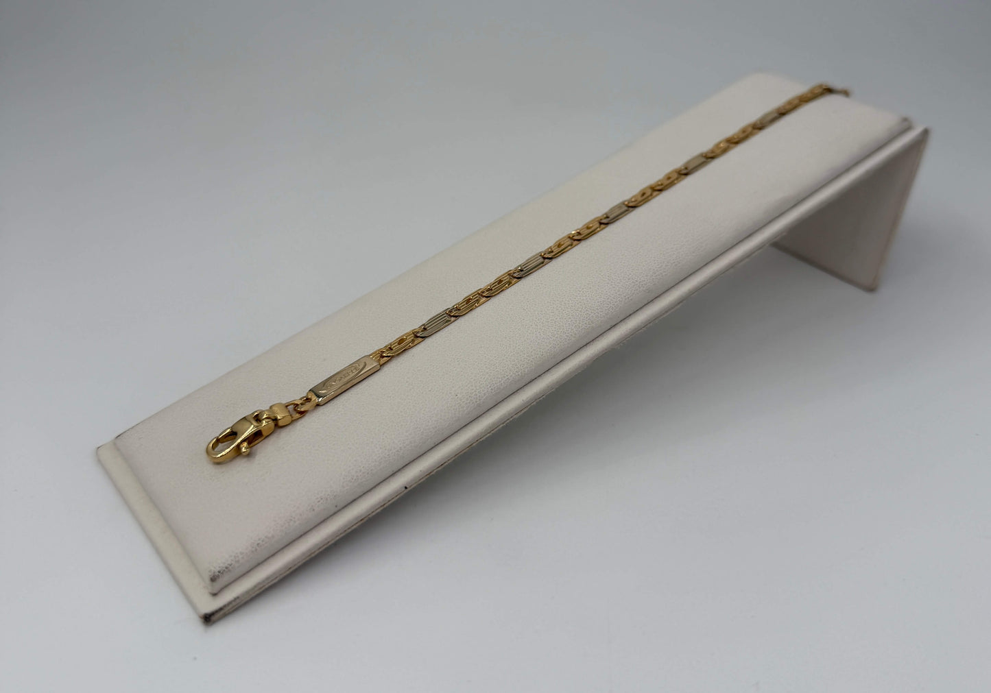 BRACCIALE 18 KT BICOLOR