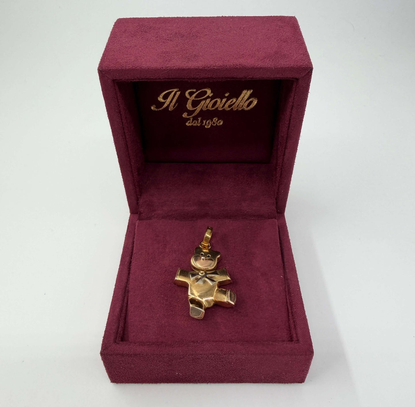 CIONDOLO ORO 18KT TRICOLOR