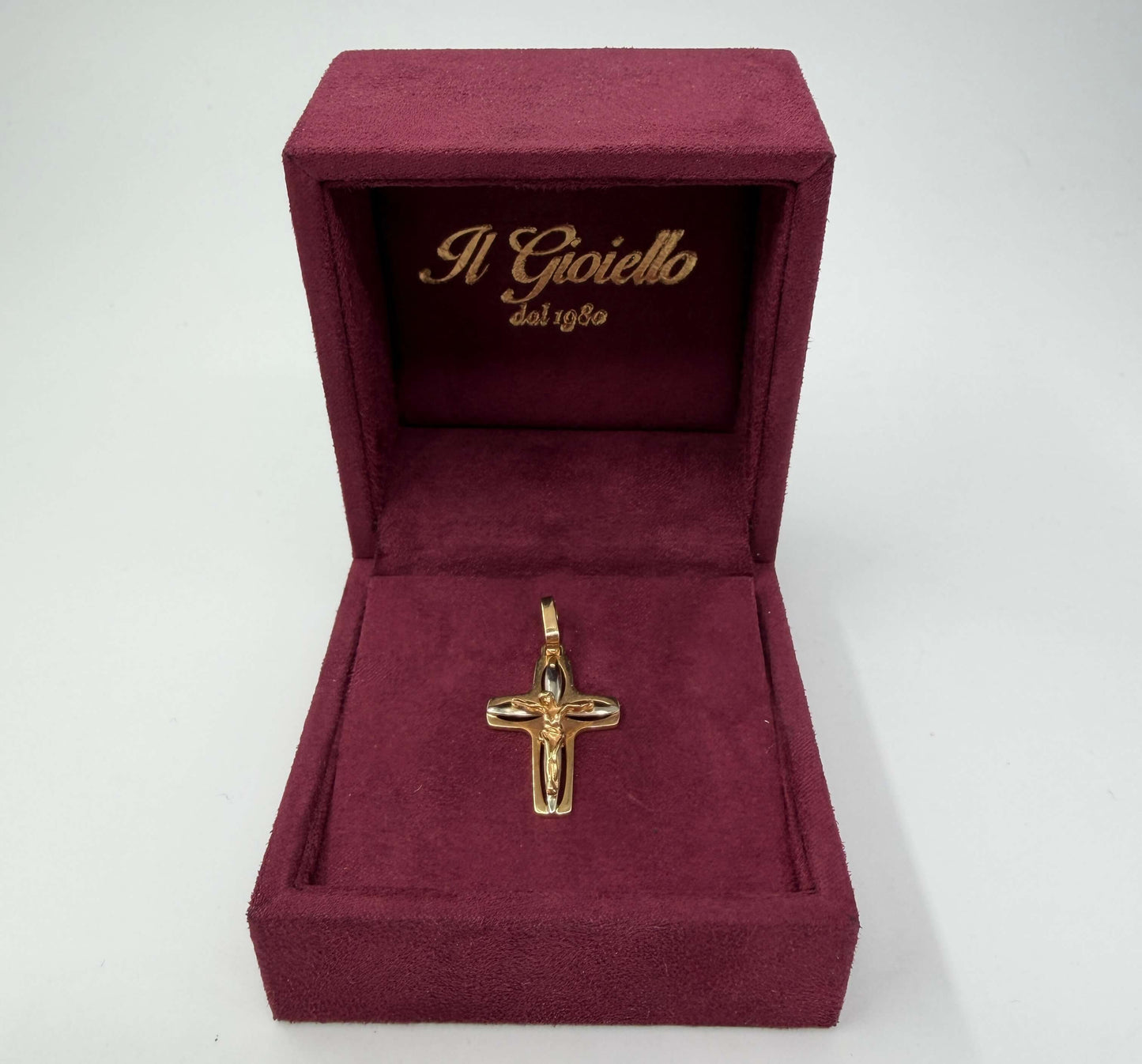 CIONDOLO ORO 18KT BICOLOR
