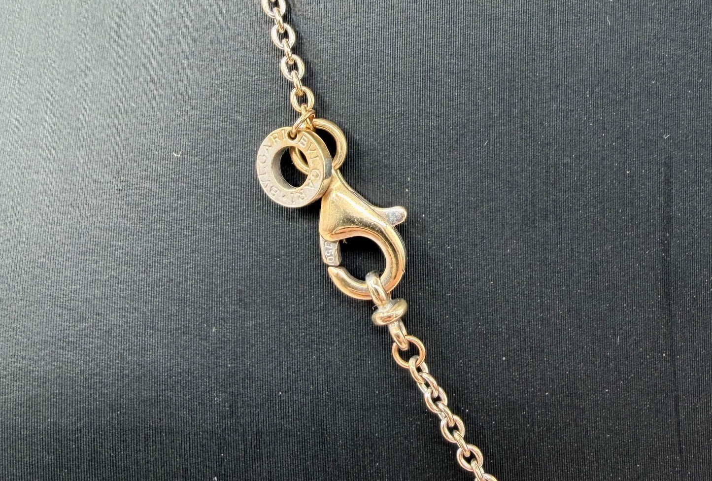 COLLANA ORO 18KT BIANCO BVLGARI