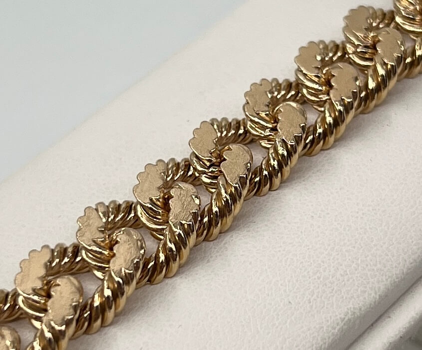 BRACCIALE 18 KT GIALLO