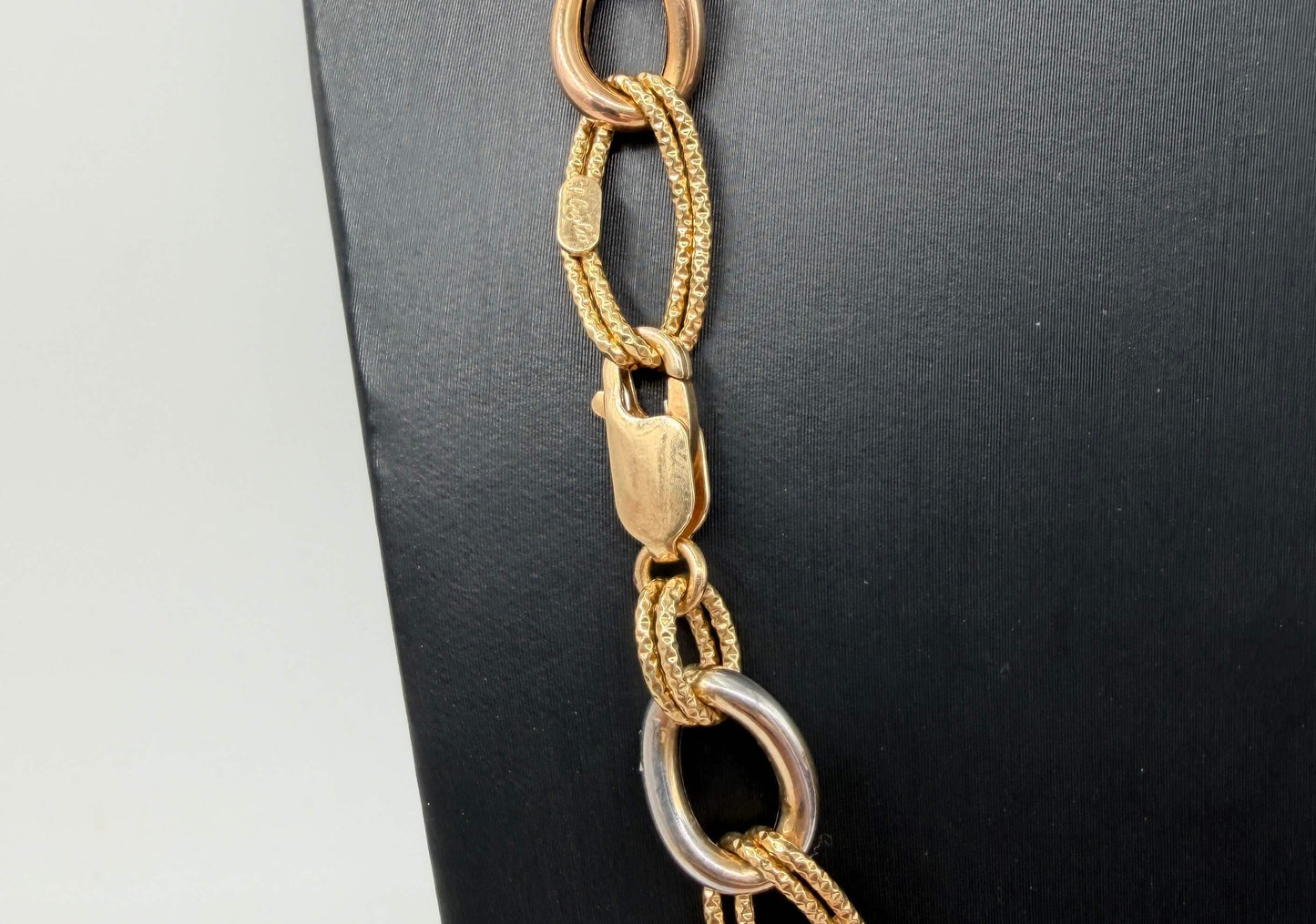 COLLANA ORO 18KT TRICOLOR