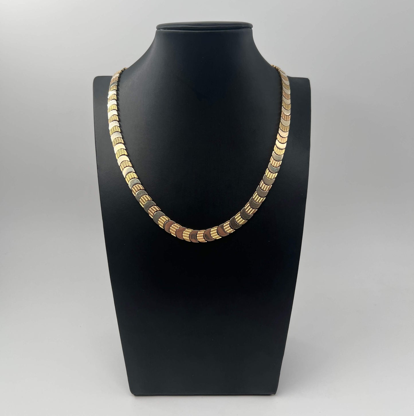 COLLANA ORO 18KT BICOLOR