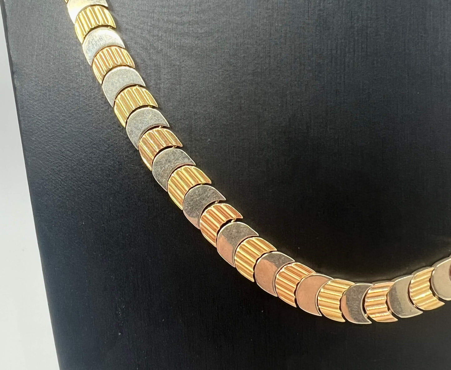 COLLANA ORO 18KT BICOLOR