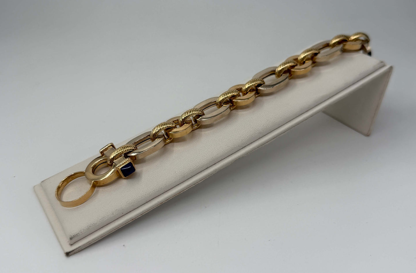 BRACCIALE 18 KT BICOLOR