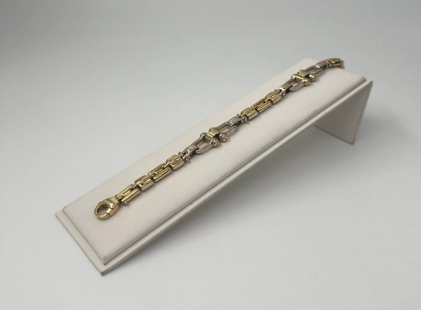 BRACCIALE 18 KT BICOLOR