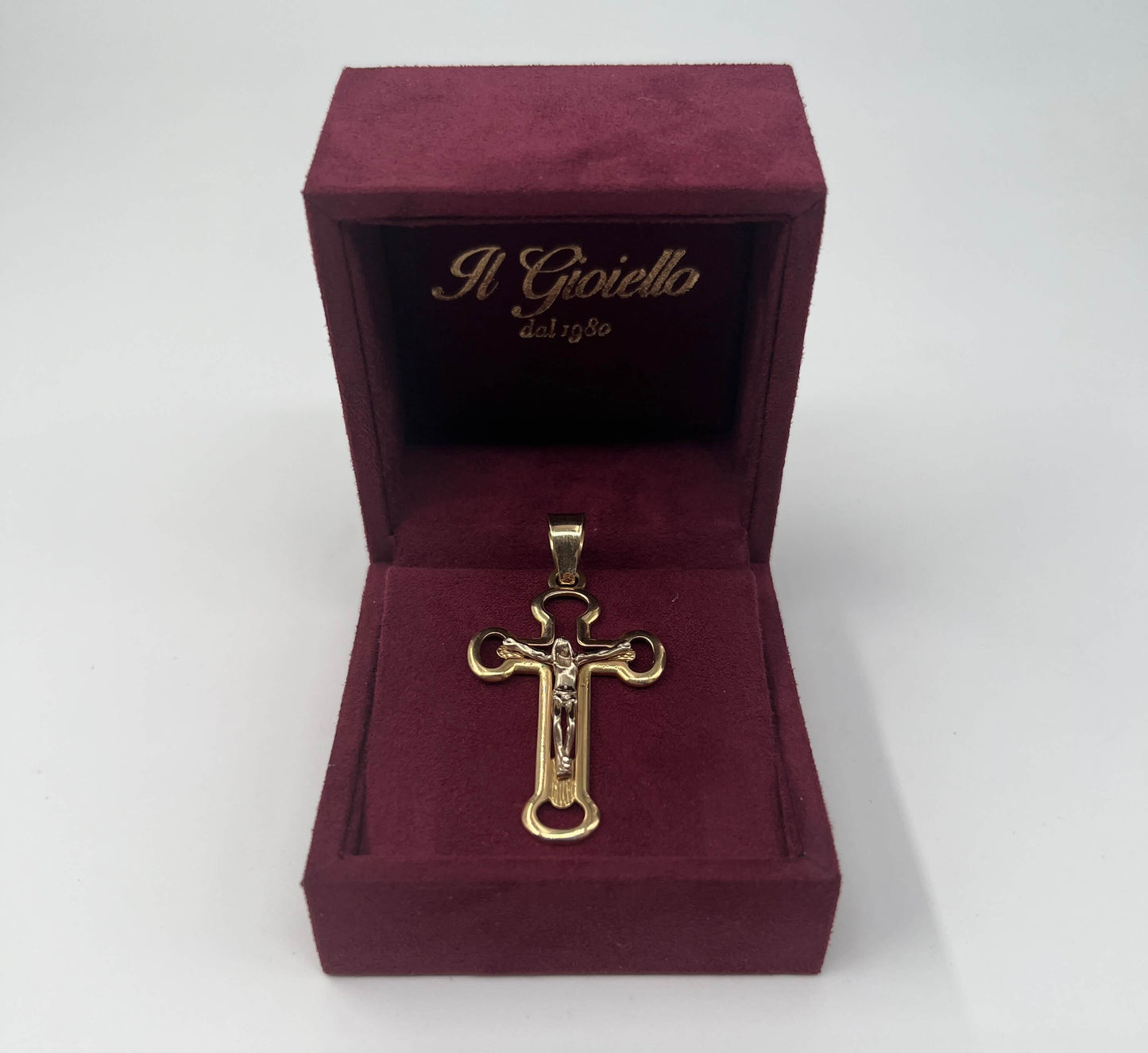 CIONDOLO ORO 18KT BICOLOR