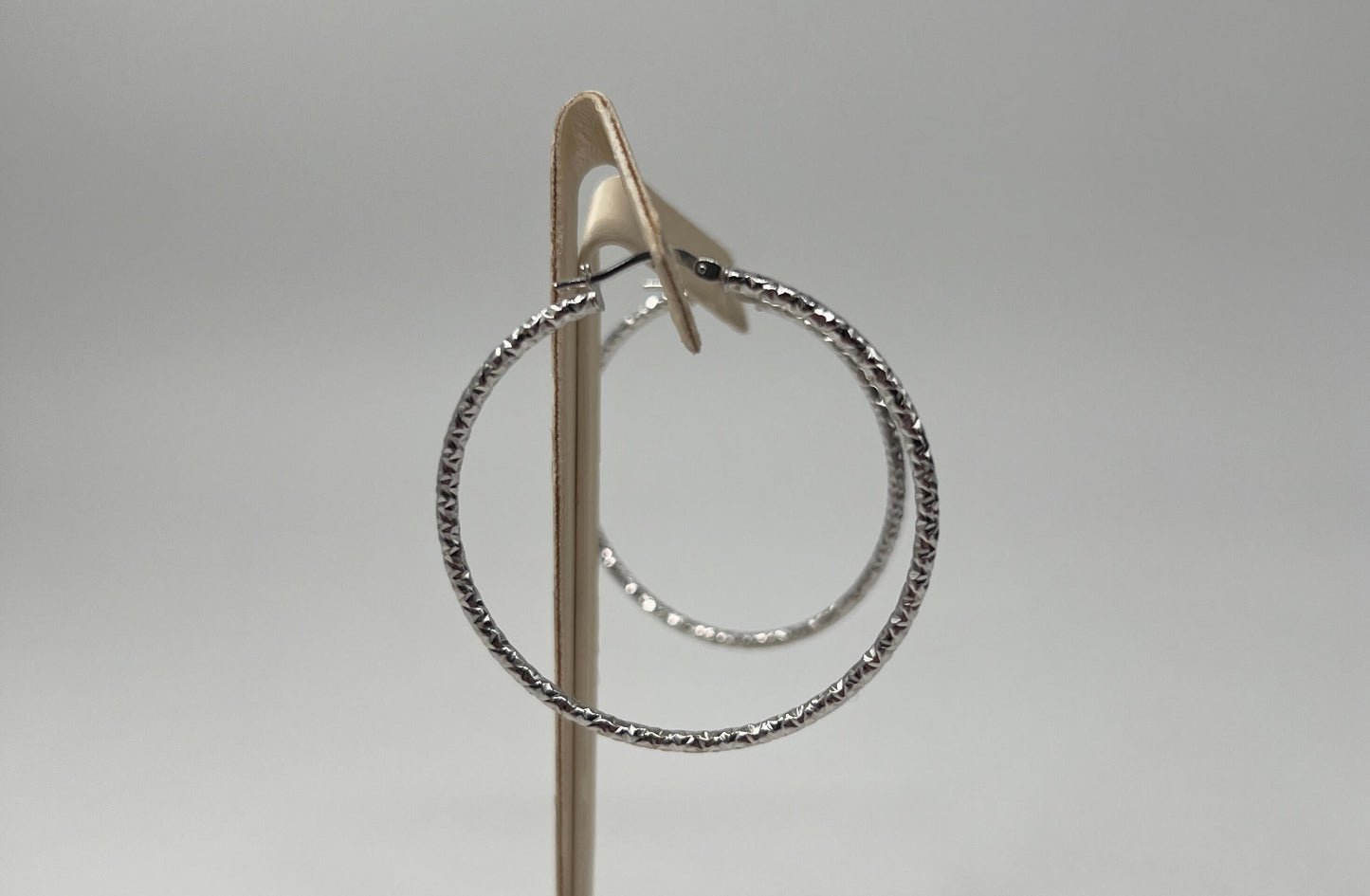 COPPIA DI ORECCHINI ORO 18KT BIANCO