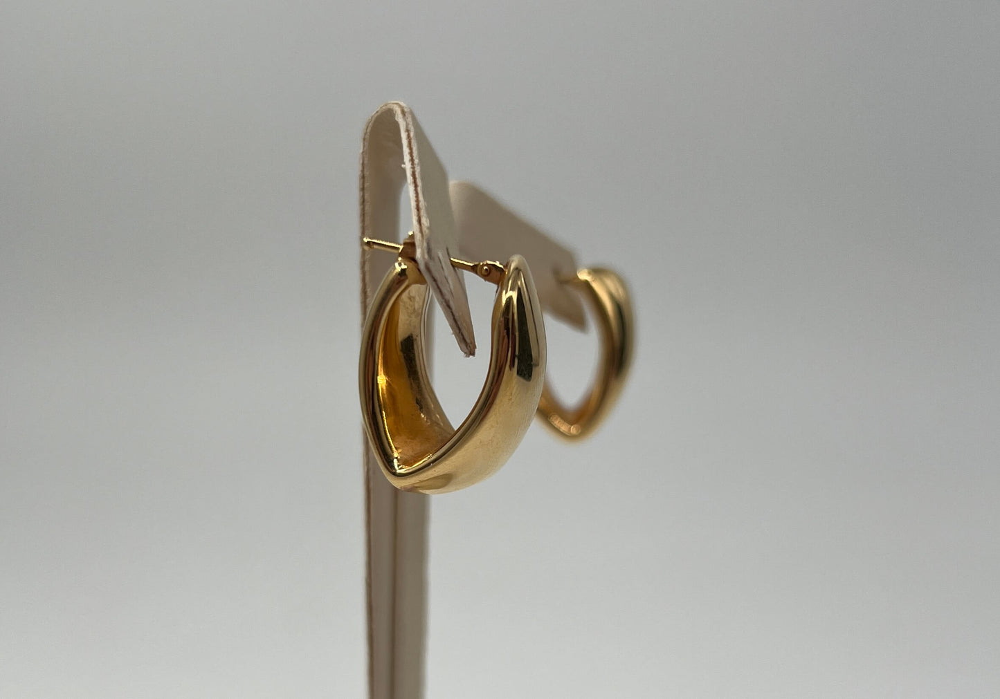 COPPIA DI ORECCHINI ORO 18KT GIALLO
