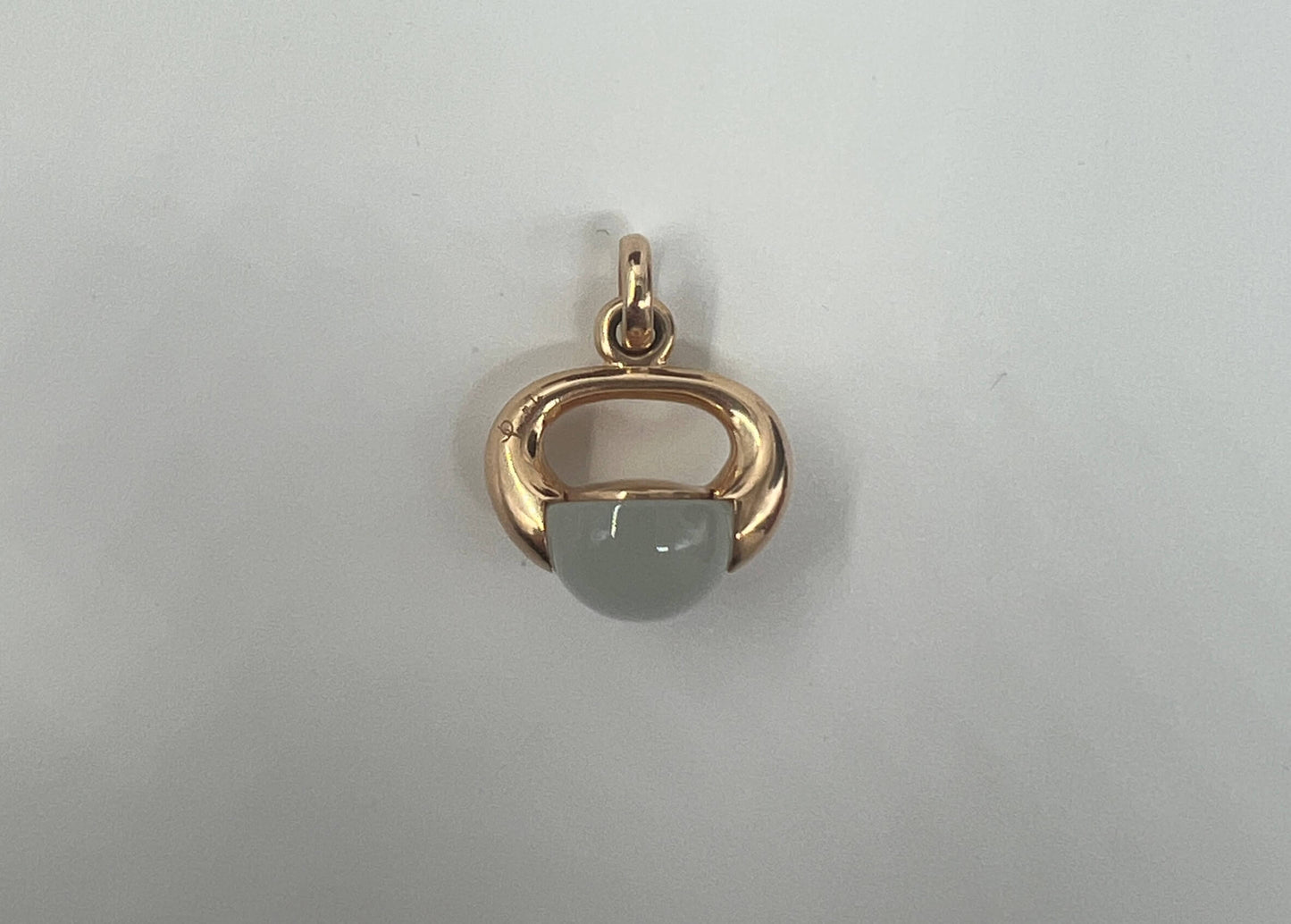 CIONDOLO ORO 18KT ROSA CON PIETRA DI LUNA (POMELLATO)
