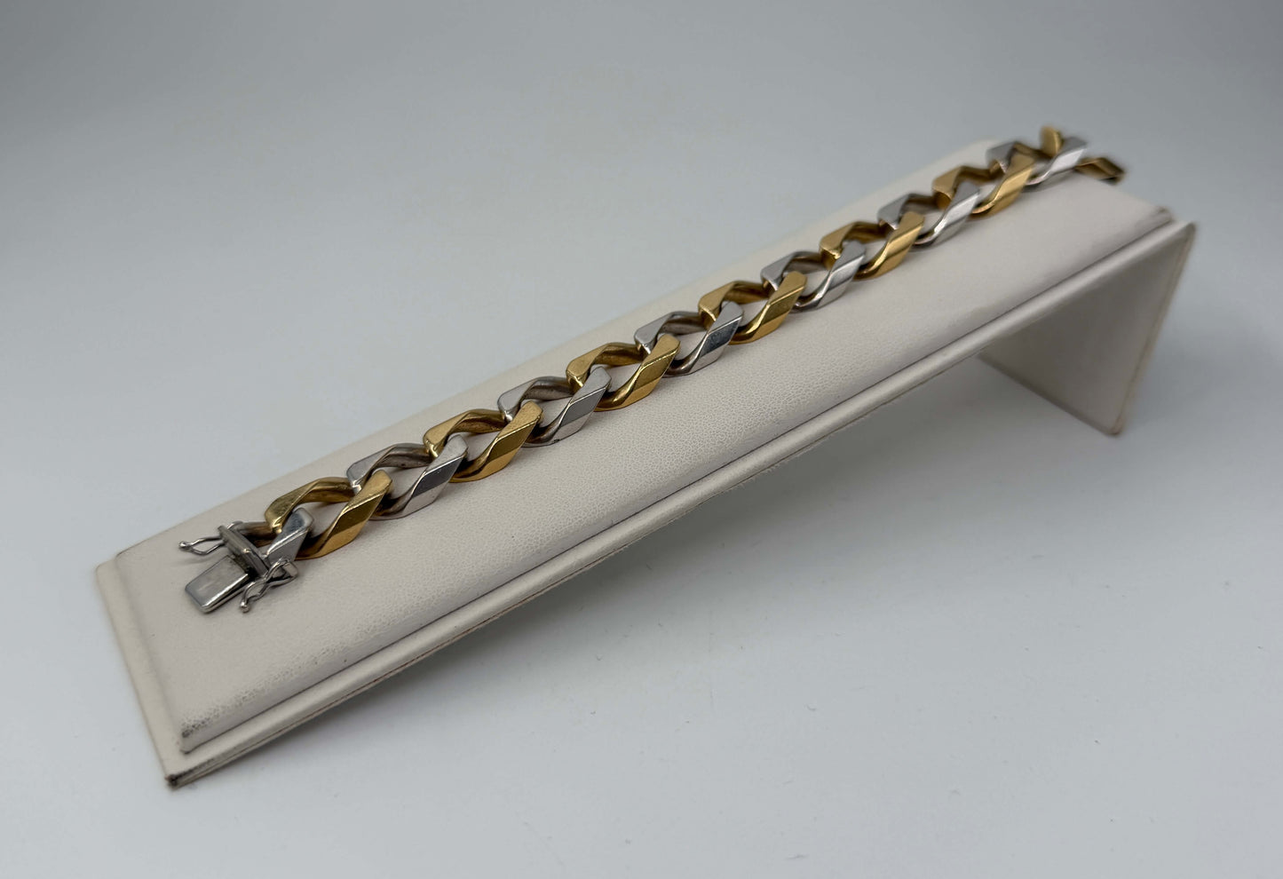 BRACCIALE 18 KT BICOLOR