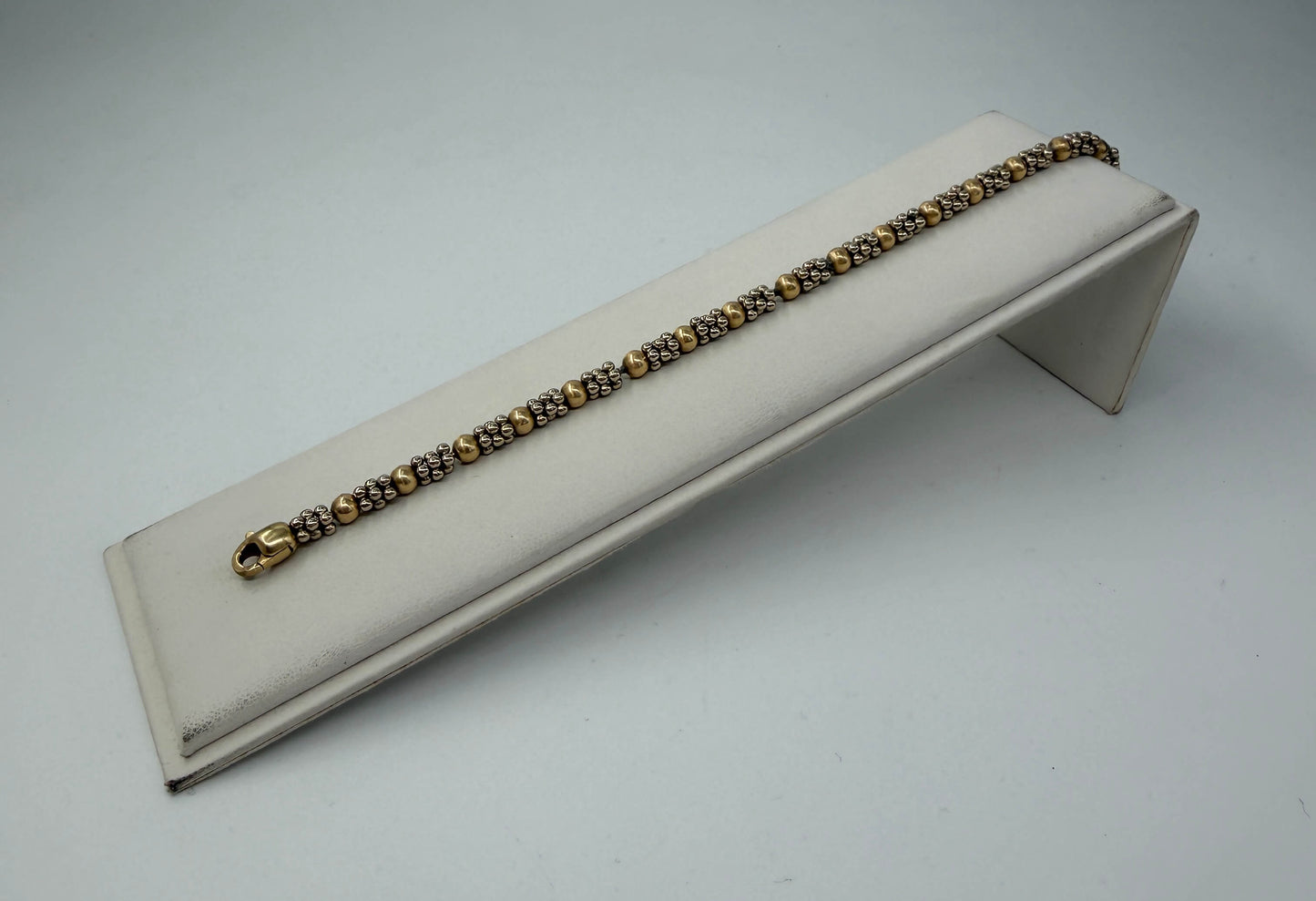 BRACCIALE 18 KT BICOLOR