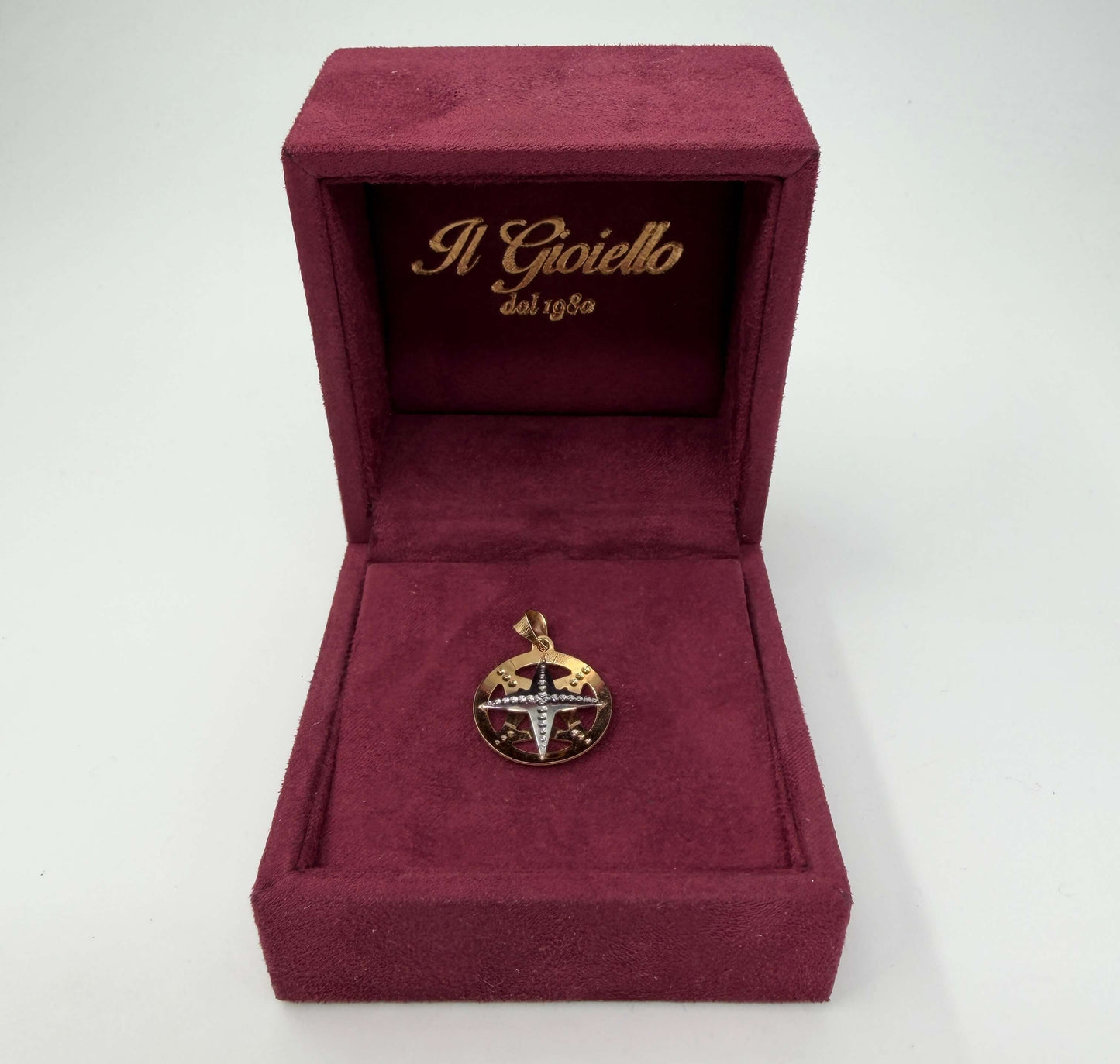 CIONDOLO ORO 18KT BICOLOR