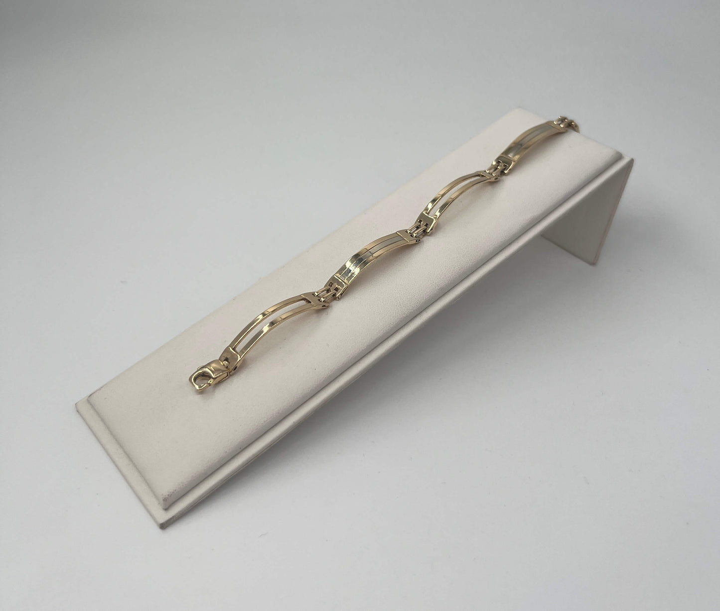 BRACCIALE 18 KT BICOLOR