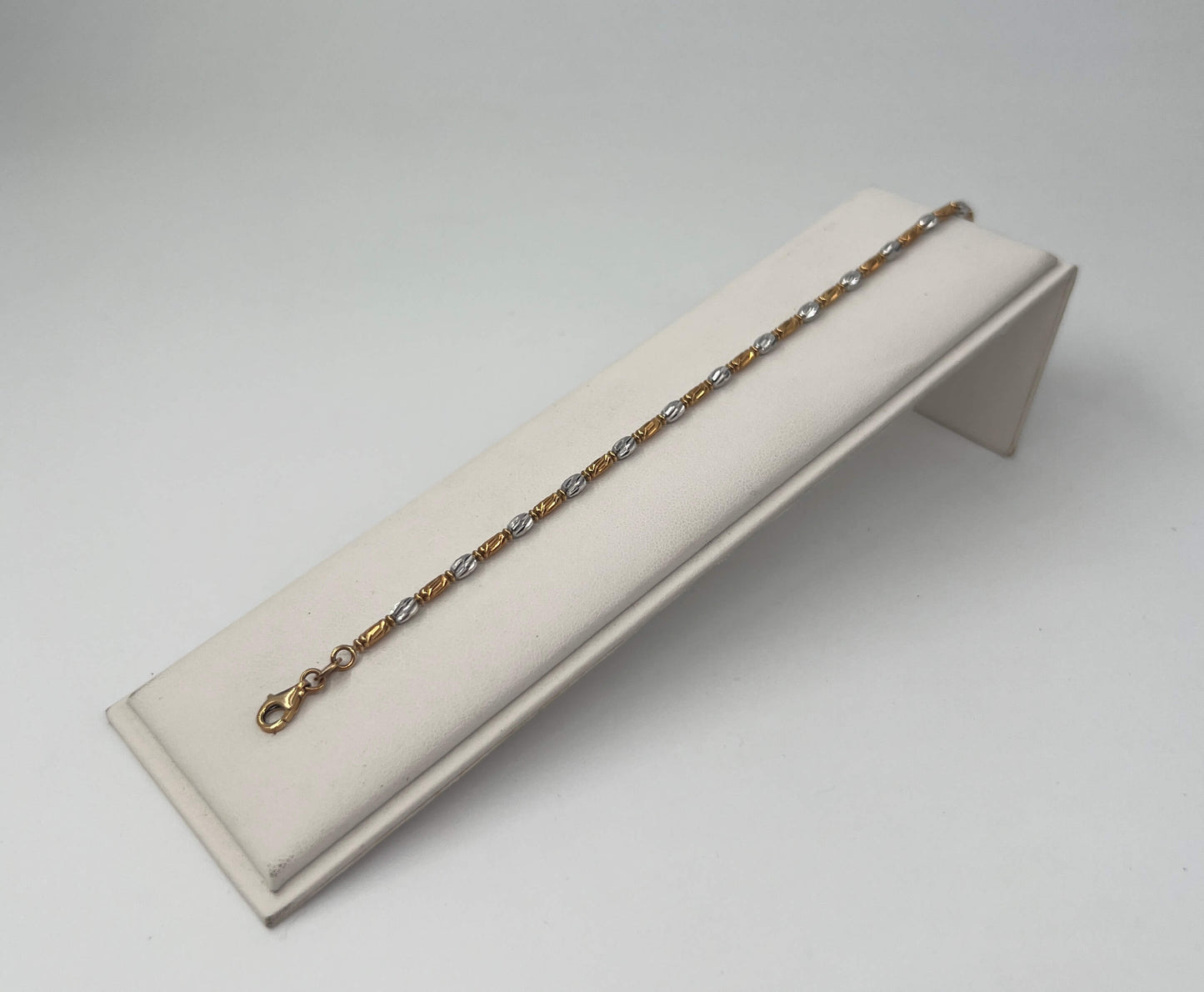 BRACCIALE 18 KT BICOLOR